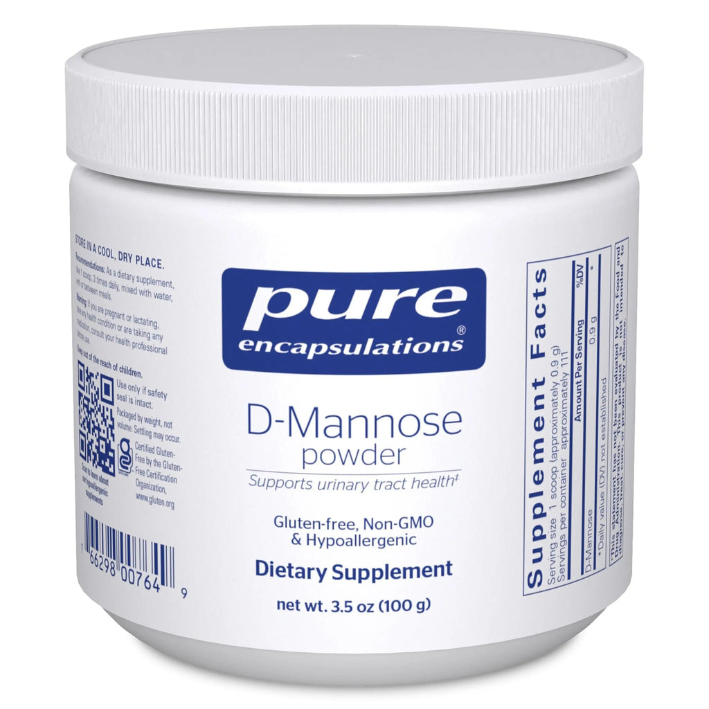 Pure Encapsulations D-Mannose Powder - for Urinary Tract Support - Urinary Tract Support & Bladder Health* - Easy Dissolve Powder - Non-GMO & Vegan - 3.5 oz Pure Encapsulations Au supplements