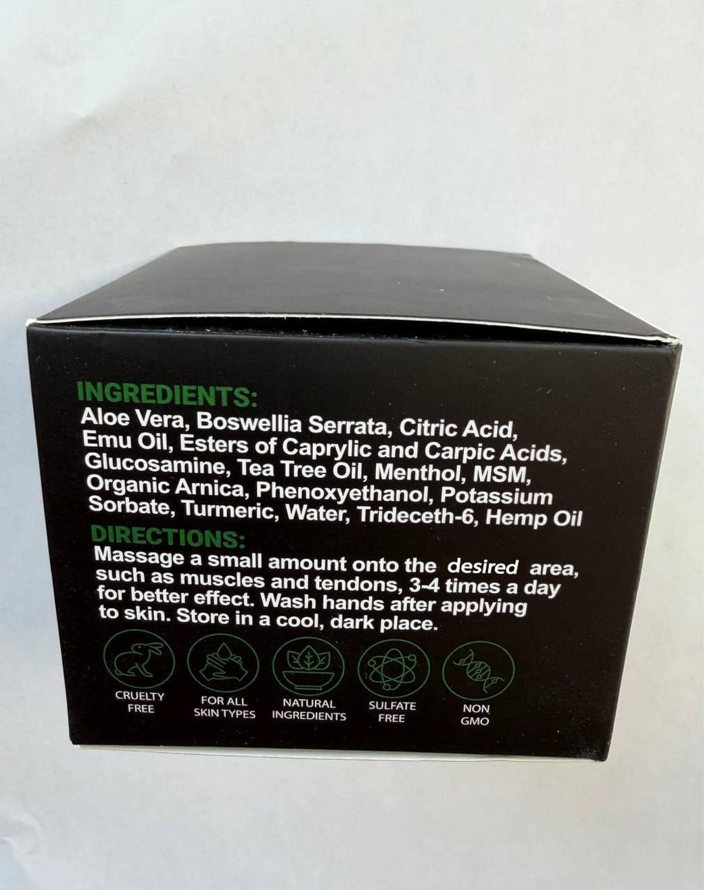 Hemp Cream Maximum Strength with Glucosamine, Arnica, Turmeric, MSM - Natural Hemp Oil Gel Rub - Fast Absorption, Non-Greasy - Advanced Formula - Formulated in USA - 4 FL OZ Arvesa Au supplements