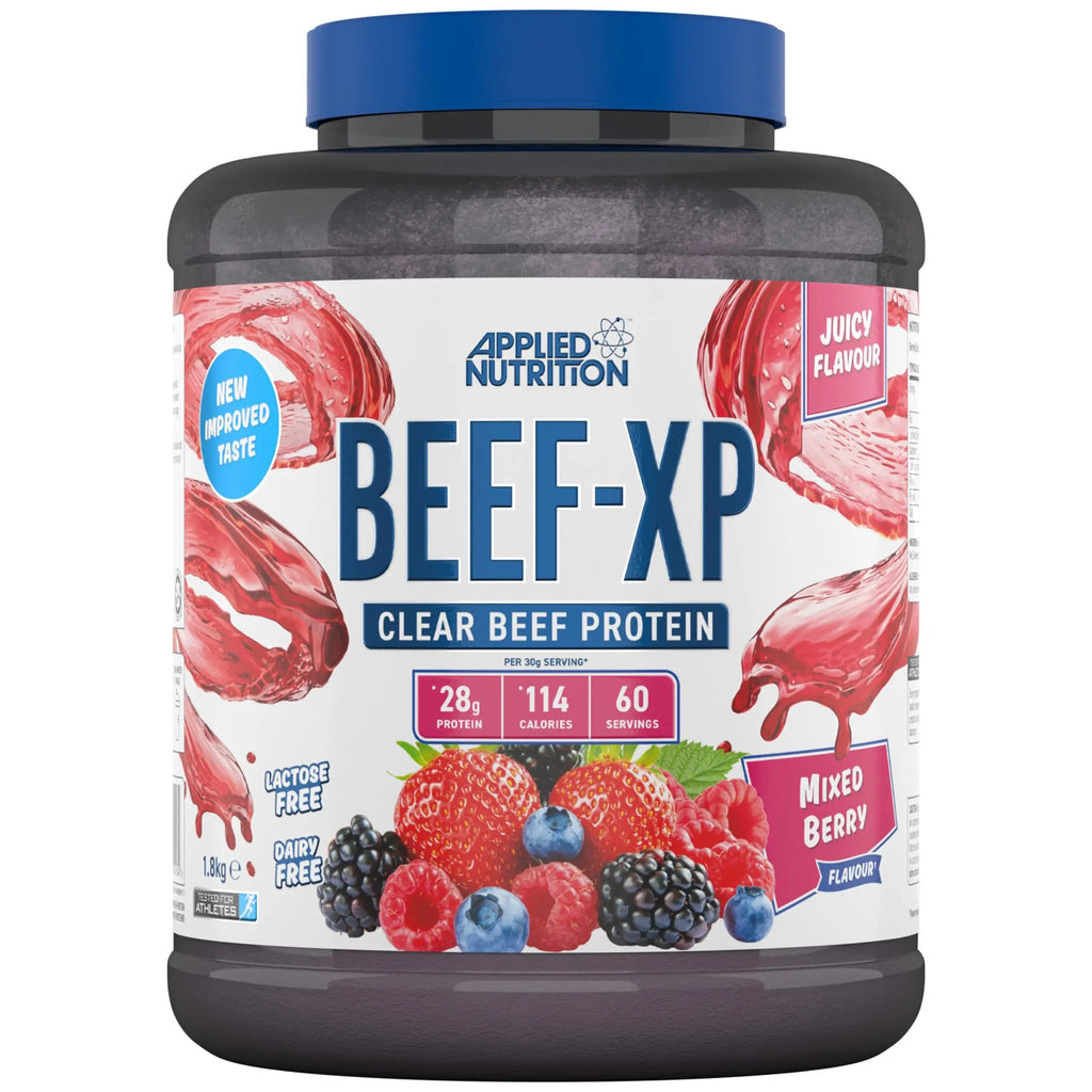 Applied Nutrition Beef XP - Clear Hydrolysed Beef Protein Isolate, Fruit Juice Style, Dairy Free Beef Protein Powder Applied Nutrition Au supplements