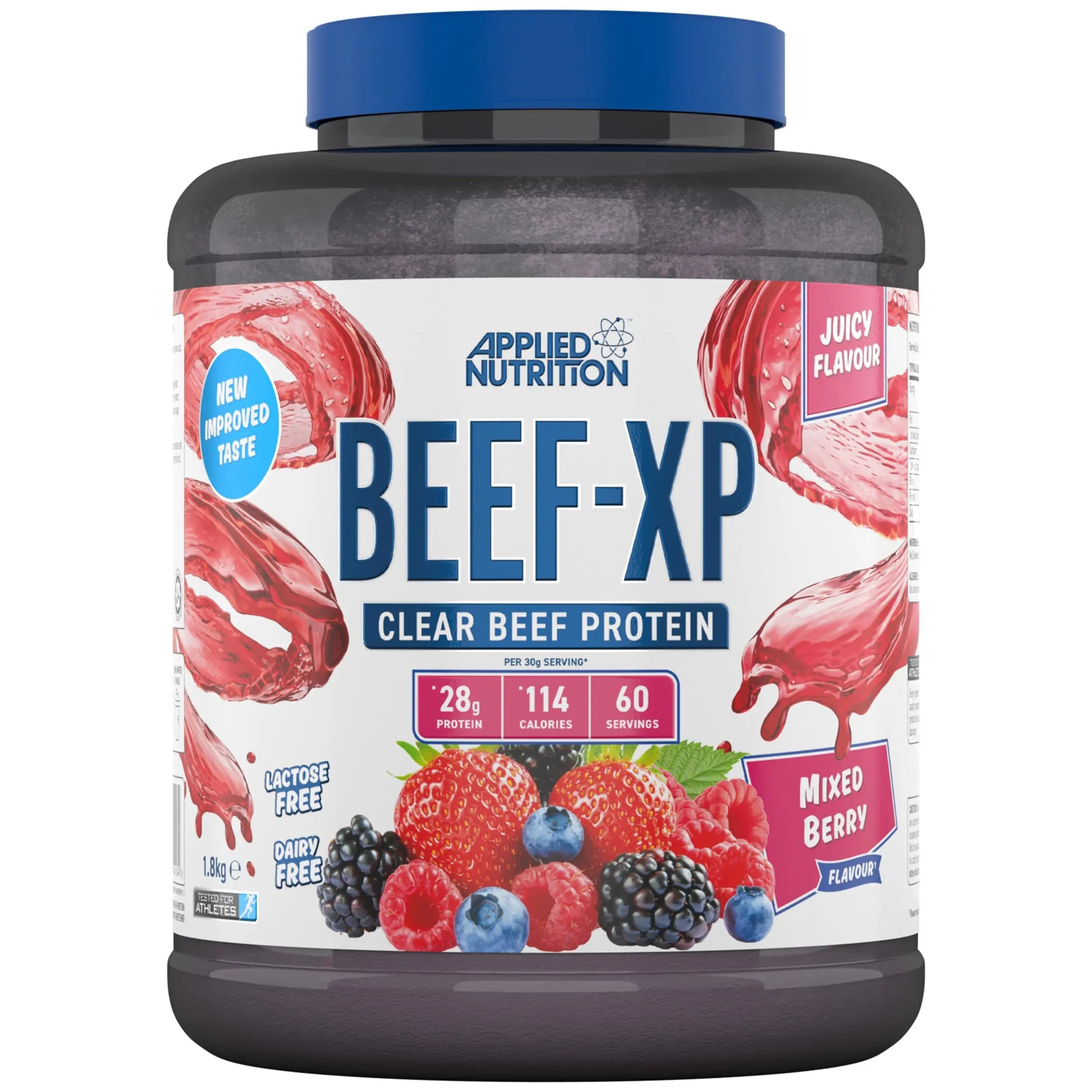 Applied Nutrition Beef XP - Clear Hydrolysed Beef Protein Isolate, Fruit Juice Style, Dairy Free Beef Protein Powder Applied Nutrition Au supplements
