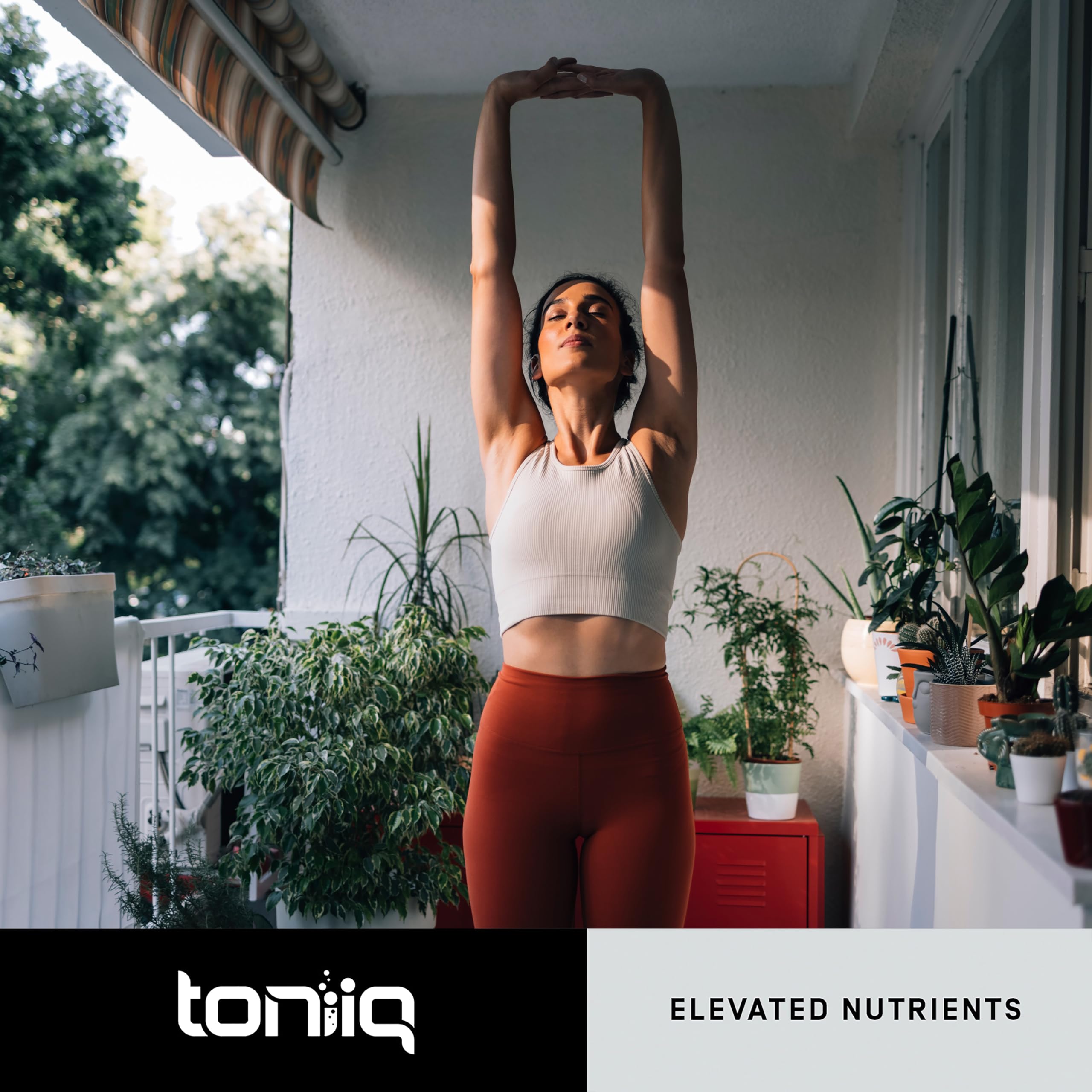 Toniiq Lactobacillus Plantarum – 100 Billion CFU High-Strength Single-Strain Probiotic with FOS – Delayed-Release Veggie Capsules – Third-Party Tested Potency – 60 Capsules Toniiq Au supplements