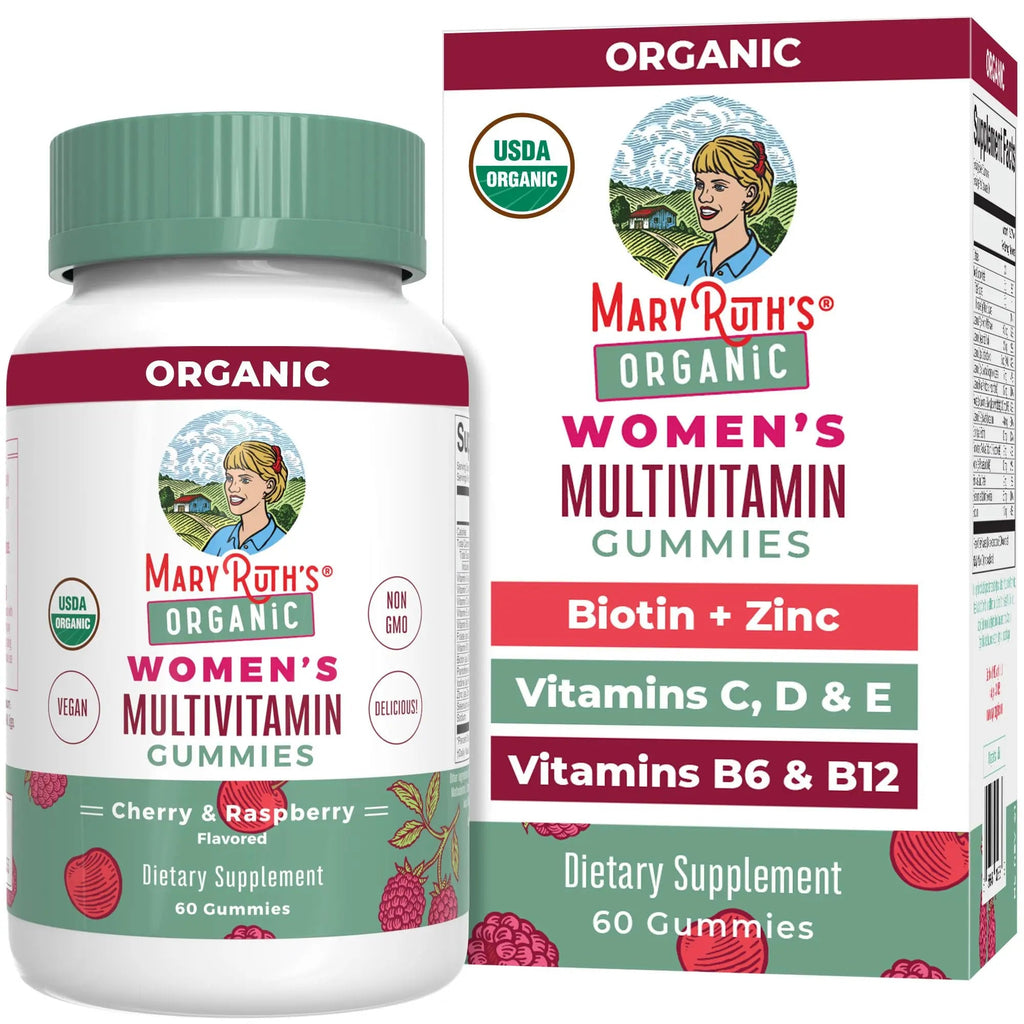 MaryRuth Organics Multivitamin for Women 14 | Women's Multivitamin Gummies for Immune Support| Skin Health | MaryRuth Organics Au supplements