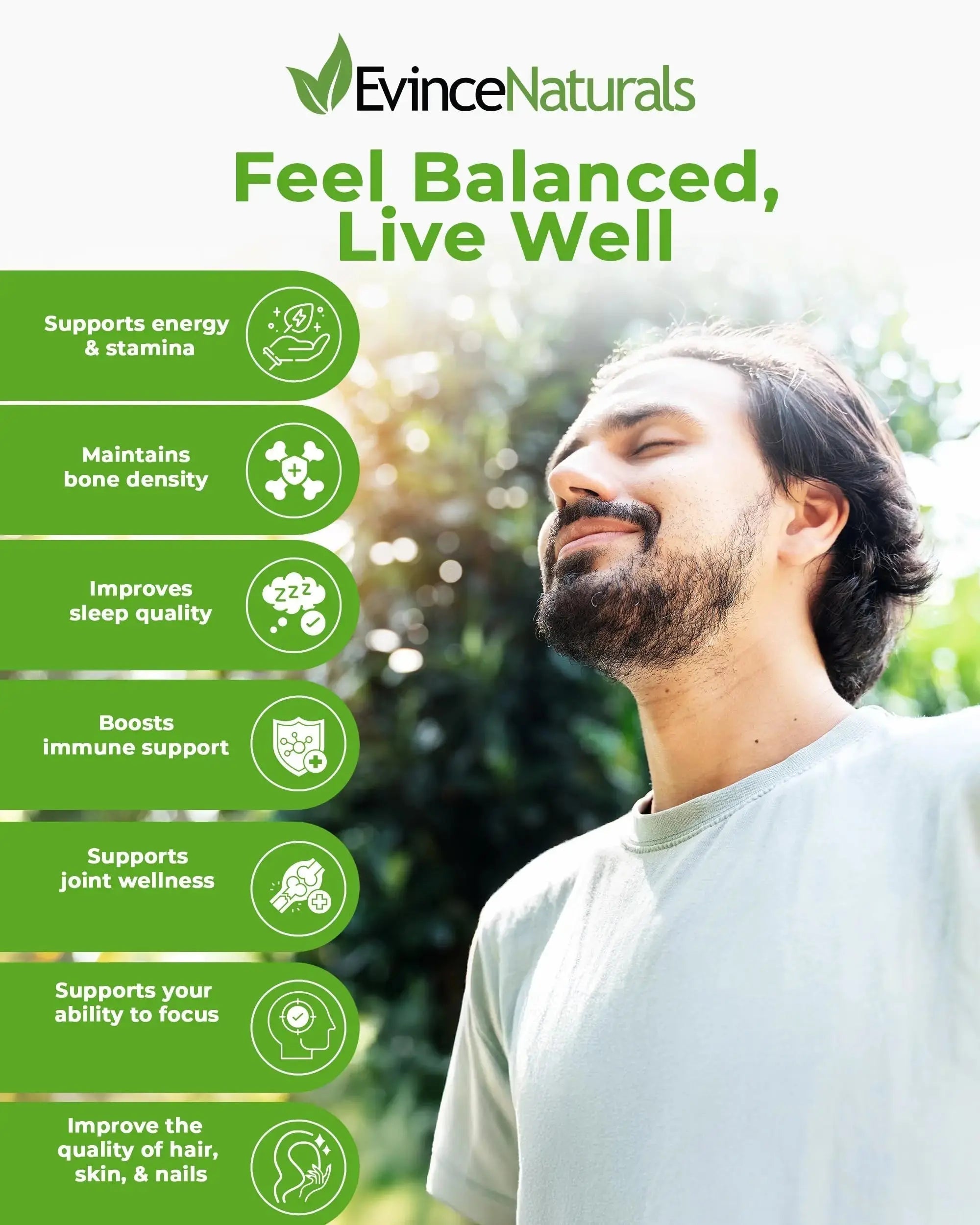 EP BalancePlus Multivitamin for Adults - Multivitamin for Men & Women with Vitamins and Minerals - Methyl Folate & Amino Acids for Nutritional Support EvinceNaturals Au supplements