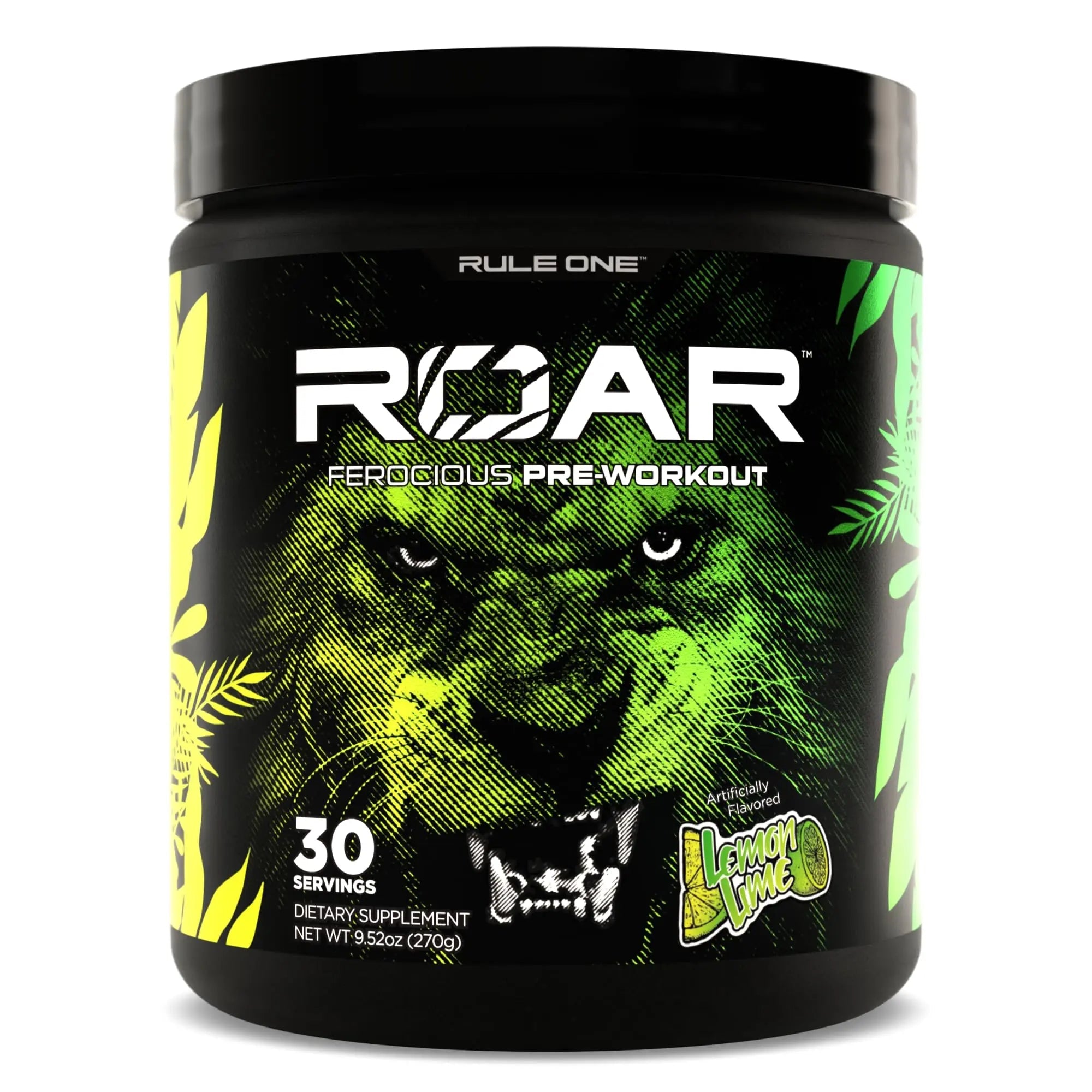Rule 1 R1 Roar, Lemon Lime - 9.52 oz - Pre-Workout Powder - with Creatine, Beta-Alanine Rule 1 Proteins Au supplements