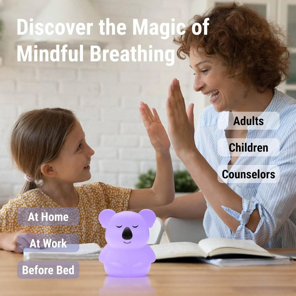 Breathing Pal 'Kyle'- Squishy Mindfulness Visual Breathing Guide, 3 Breathing Modes InnoCity Au supplements