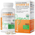 Bronson Vitamin D3 5,000 IU (1 Year Supply) for Immune Support, Healthy Muscle Bronson Au supplements