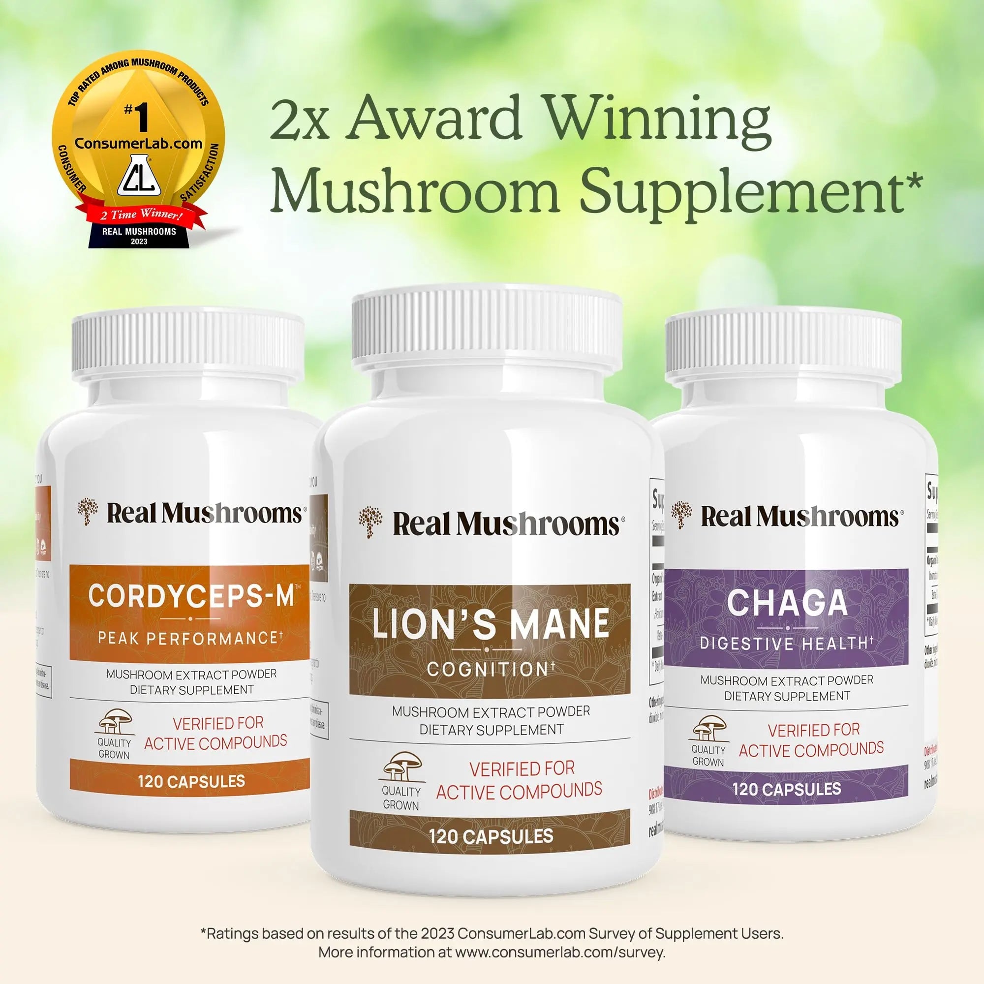Real Mushrooms Cordyceps Capsules - Performance Mushroom Extract Supplement Real Mushrooms Au supplements