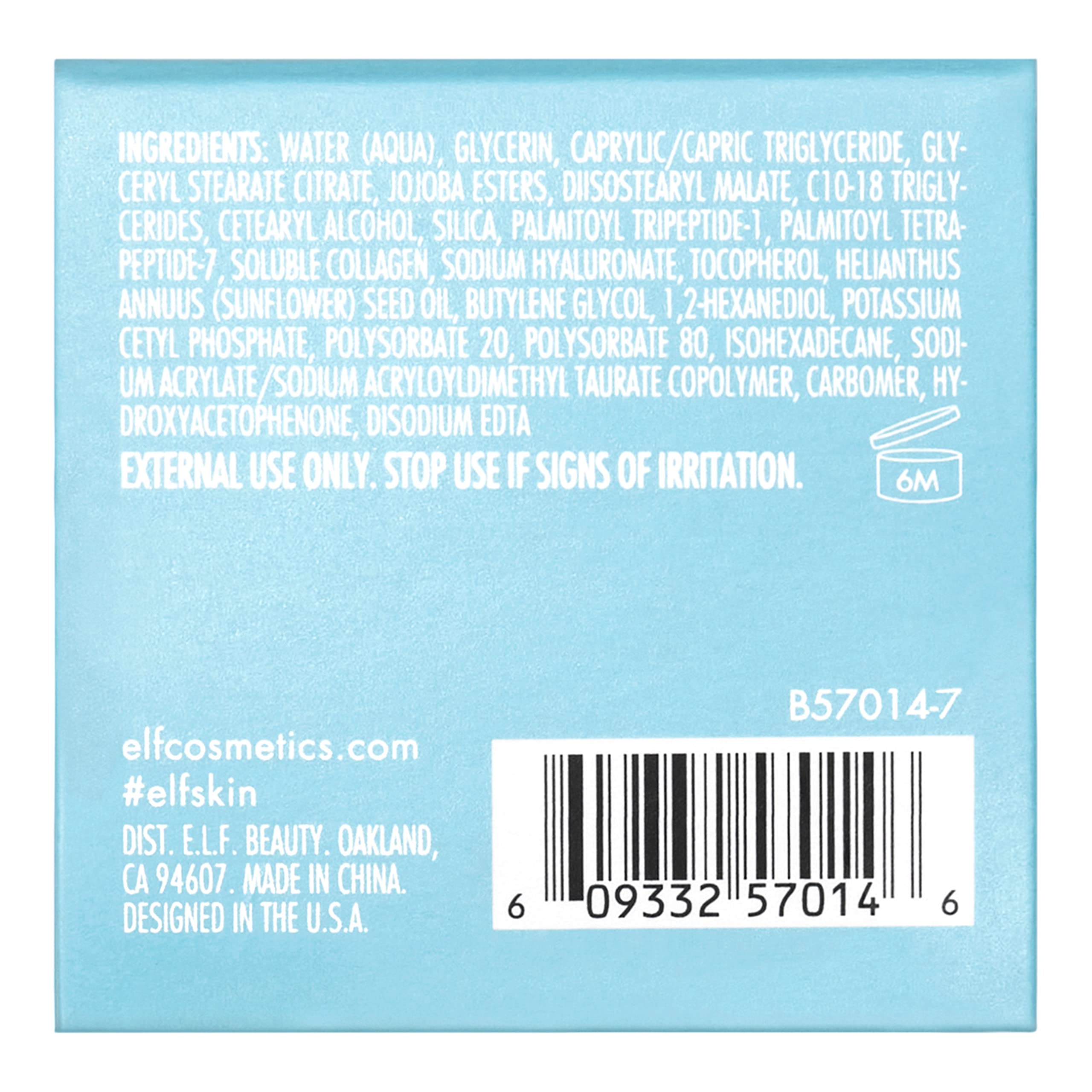 e.l.f. SKIN Holy Hydration! Eye Cream, Rich Hydrating Eye Cream For Minimizing Dark Circles