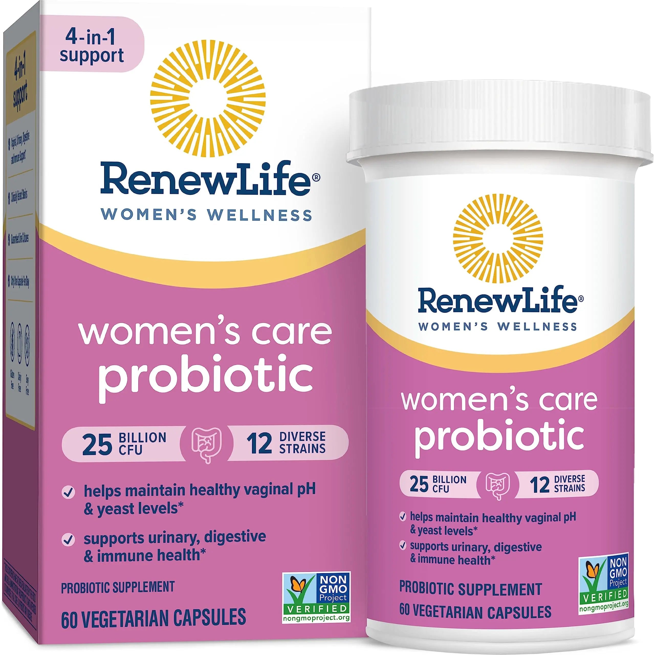 Renew Life Women's Probiotic Capsules, Supports Vaginal, Urinary, Digesti Renew Life Au supplements