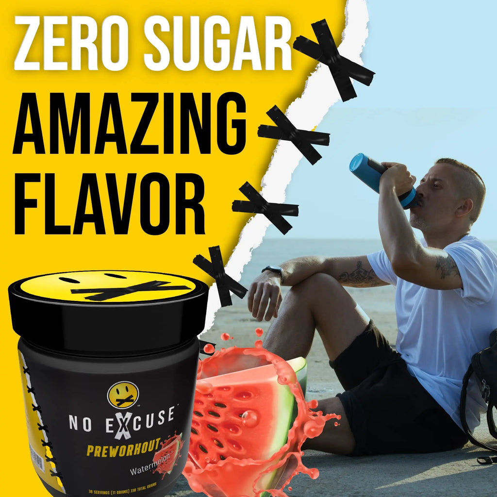 No Excuse Pre Workout Powder | Highly Regarded Pre-Workout Supplements, Rise Pre Workout No Excuse Au supplements