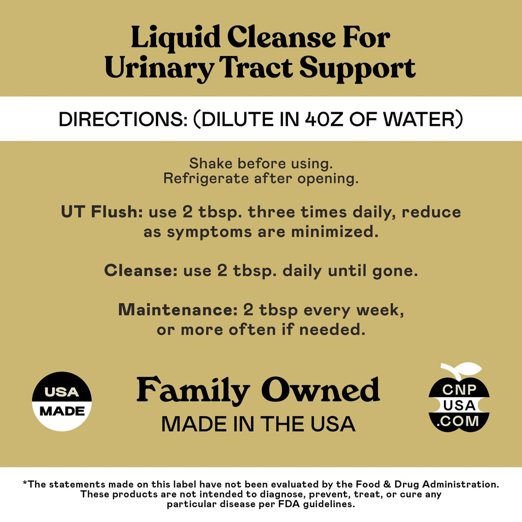 Complete Natural Urinary Tract Complete 8oz - Liquid Supplement for Urinary Tract Health with Organic Cranberry, D-Mannose, Beet Root, Fennel Seed, and Turmeric Complete Natural Products Au supplements