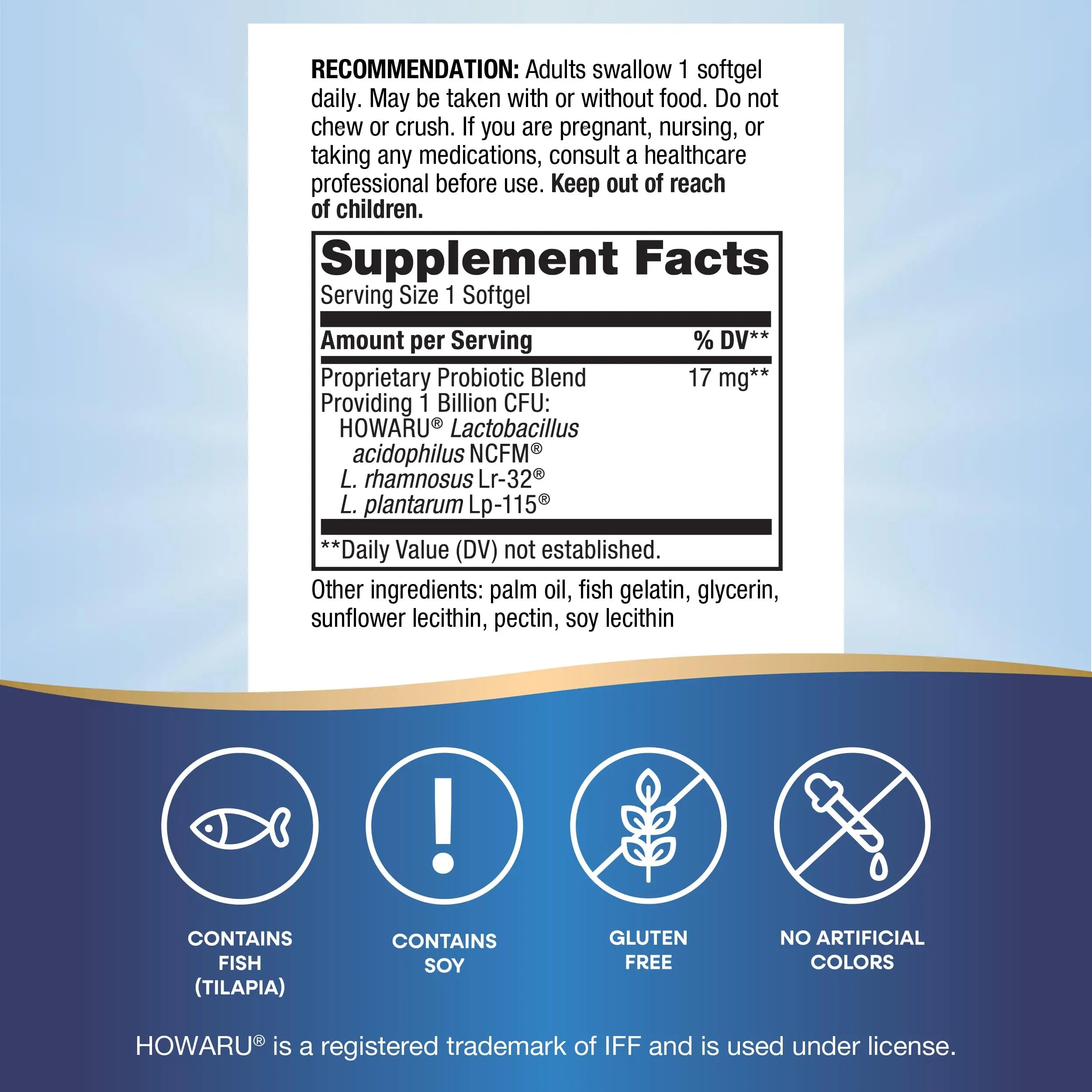 Nature's Way Women's Probiotic Pearls, Supports Vaginal and Digestive Health*, 1 Billion Live Cultures Nature's Way Au supplements