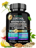 Adndale Cortisol Supplements for Women. Cortisol Reducer 14-in-1 Ashwagandha Supplement with Magnesium Glycinate, L-Theanine & More. 90 Capsules. Adndale Au supplements