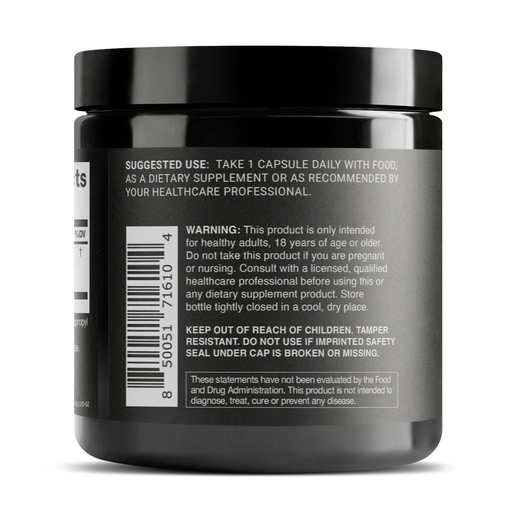 Tongkat Ali - Ultra High Potency 200:1 Extract with 2% Eurycomanone - Extra Strength Longjack Root - Third-Party Lab Tested - 120 Capsules Toniiq Au supplements
