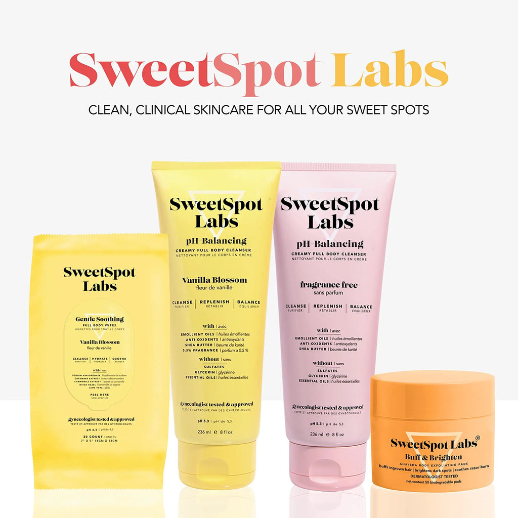SweetSpot Labs Feminine Wash, Gentle Vanilla Blossom Scent, with Shea Butter and Aloe Vera, Sulfate Free SweetSpot Labs Au supplements