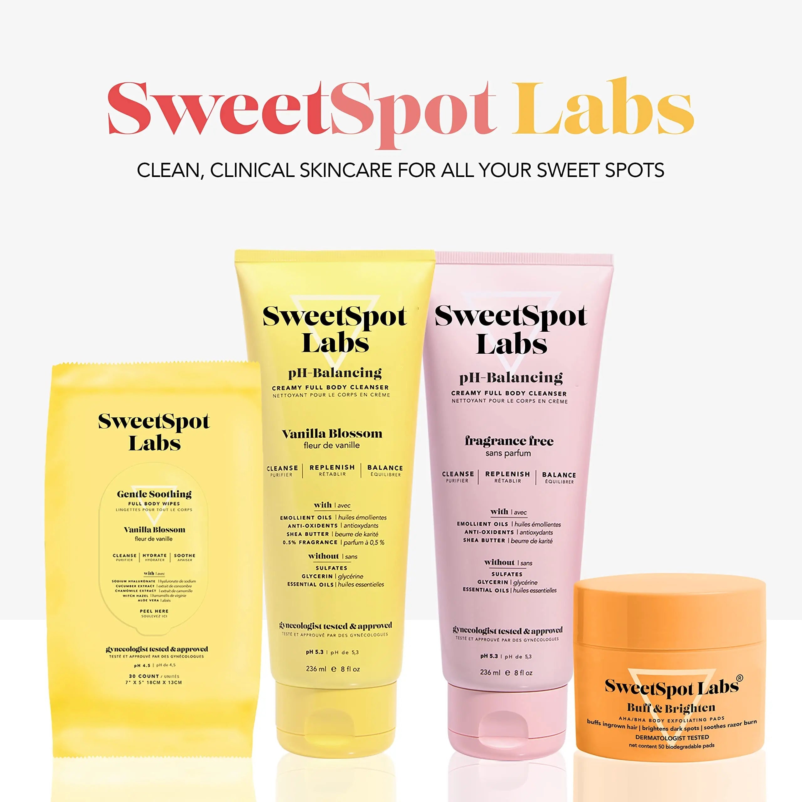 SweetSpot Labs Feminine Wash, Gentle Vanilla Blossom Scent, with Shea Butter and Aloe Vera, Sulfate Free SweetSpot Labs Au supplements