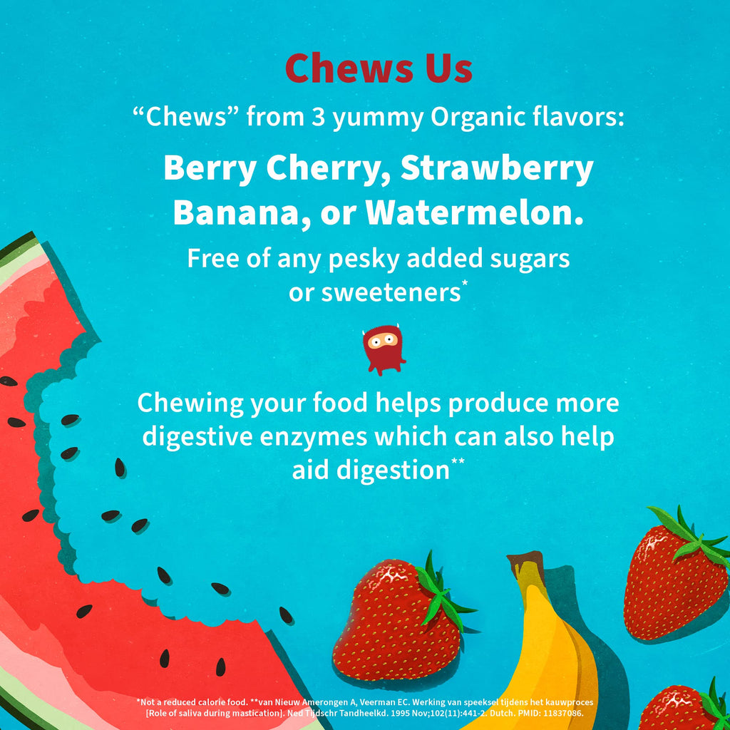 Garden of Life Dr. Formulated Probiotics Organic Kids+ plus Vitamin C & D - Berry Cherry - Gluten, Dairy & Soy Free Immune & Digestive Health Supplement
