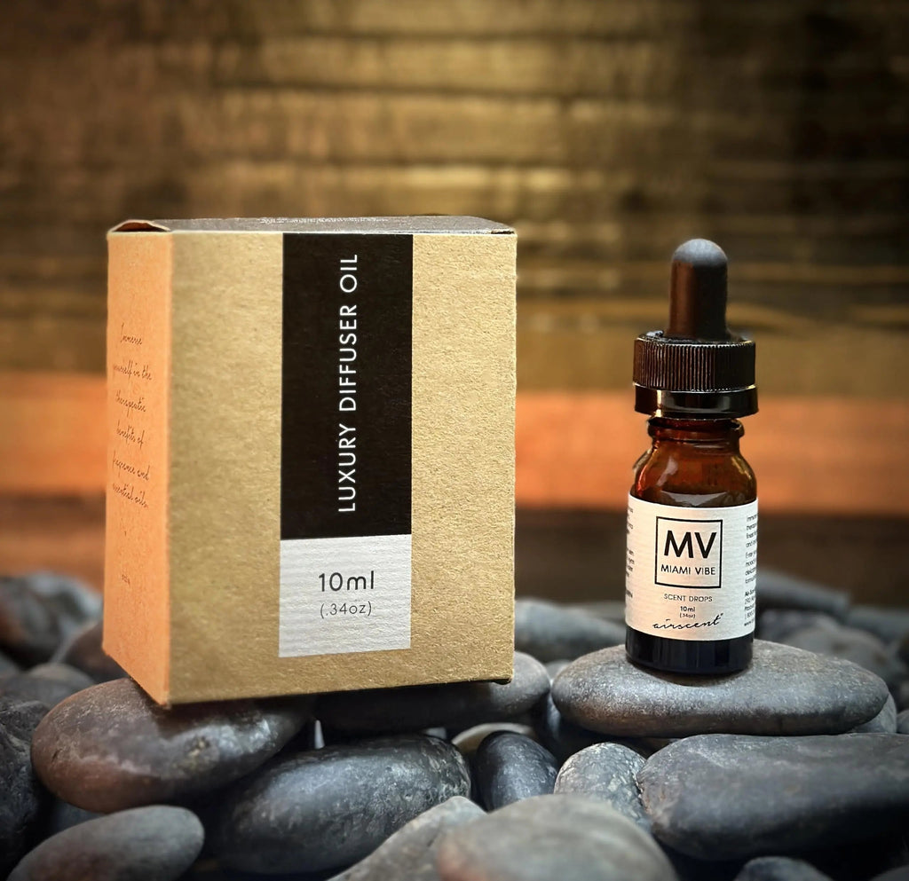 Miami Vibe Diffuser Oil - Air-Scent Fragrance for Aroma Oil Diffusers - 10 Milliliter (.34 fl oz) Bottle Air-Scent Au supplements