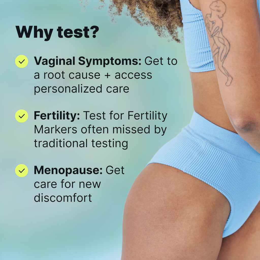 Evvy Vaginal Health Test | at-Home Microbiome Test for BV, Yeast Infection, Ureaplasma & More | Discreet Results in 7–10 Days | Clinician-Reviewed Report & Rx Options Evvy Au supplements