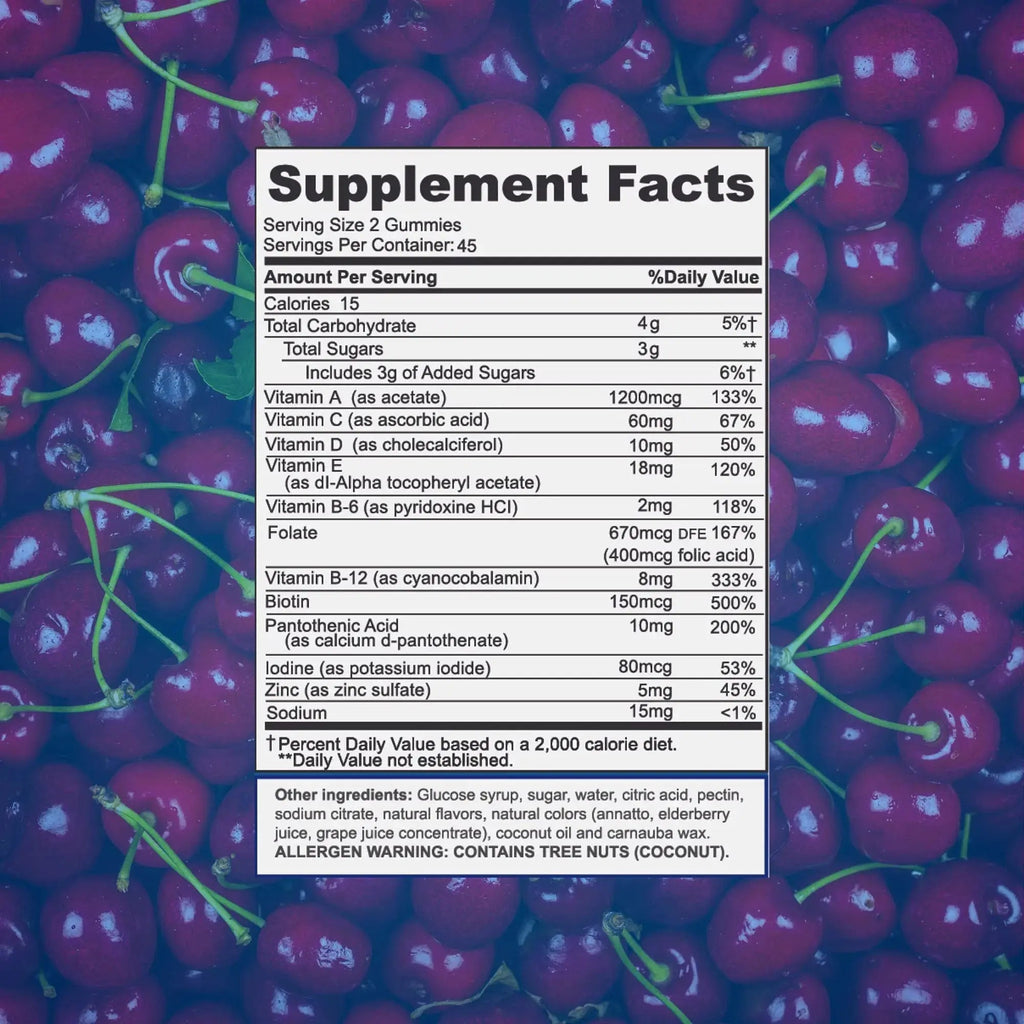 Focus Multivitamin Gummies | Flavored Vitamin Supplement | Boost Energy Levels | Support Overall Health | Daily Dietary Vitamin | Focus Vision Supplements Au supplements