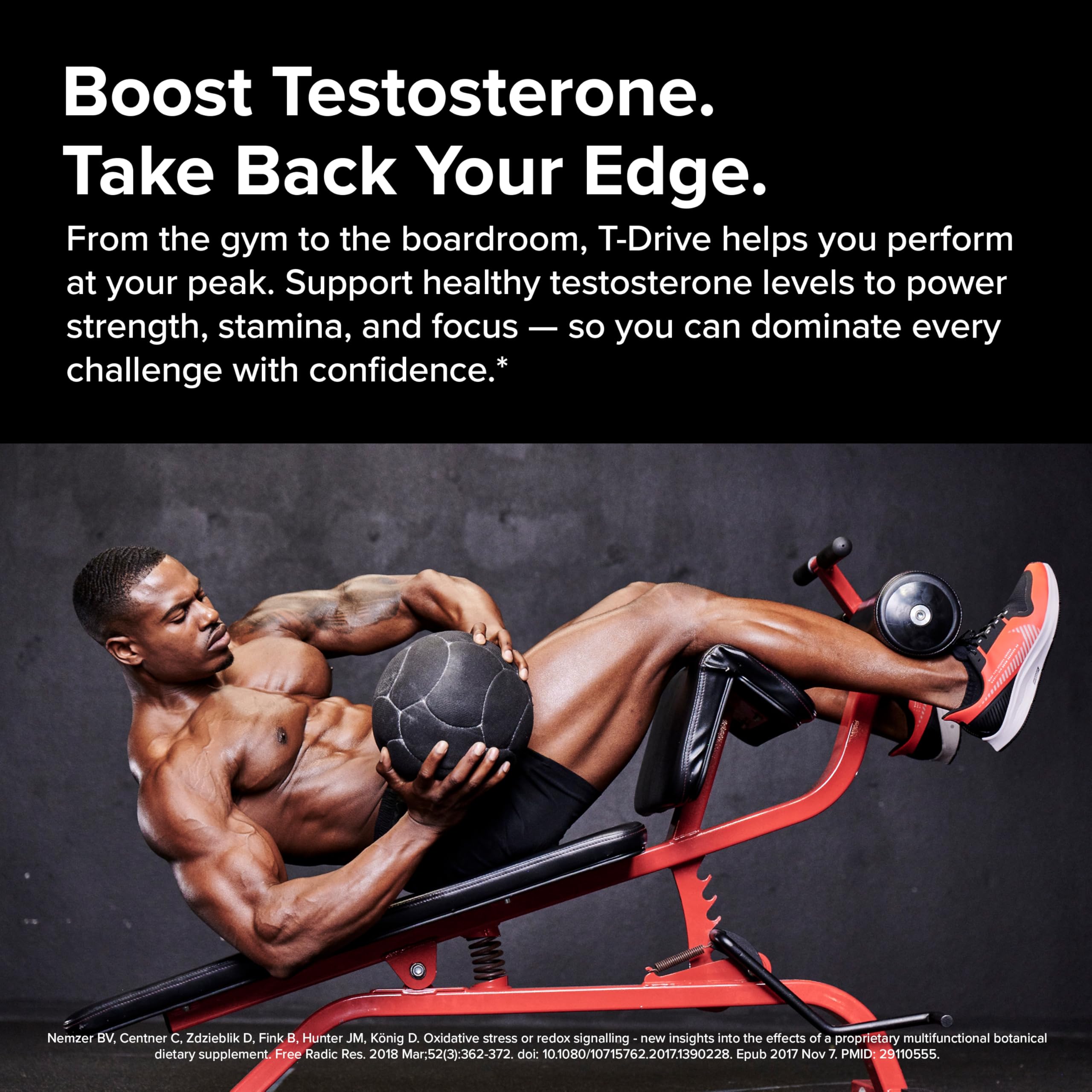 InnoSupps T-Drive Testosterone Booster Enhance Performance Amplify Muscle Growth, Increase Libido & Energy Levels w/KSM-66 Ashwagandha, Magnesium, Vitamin D, Niacin Boron, Fenugreek, 90 Caps, 30 Days InnoSupps Au supplements