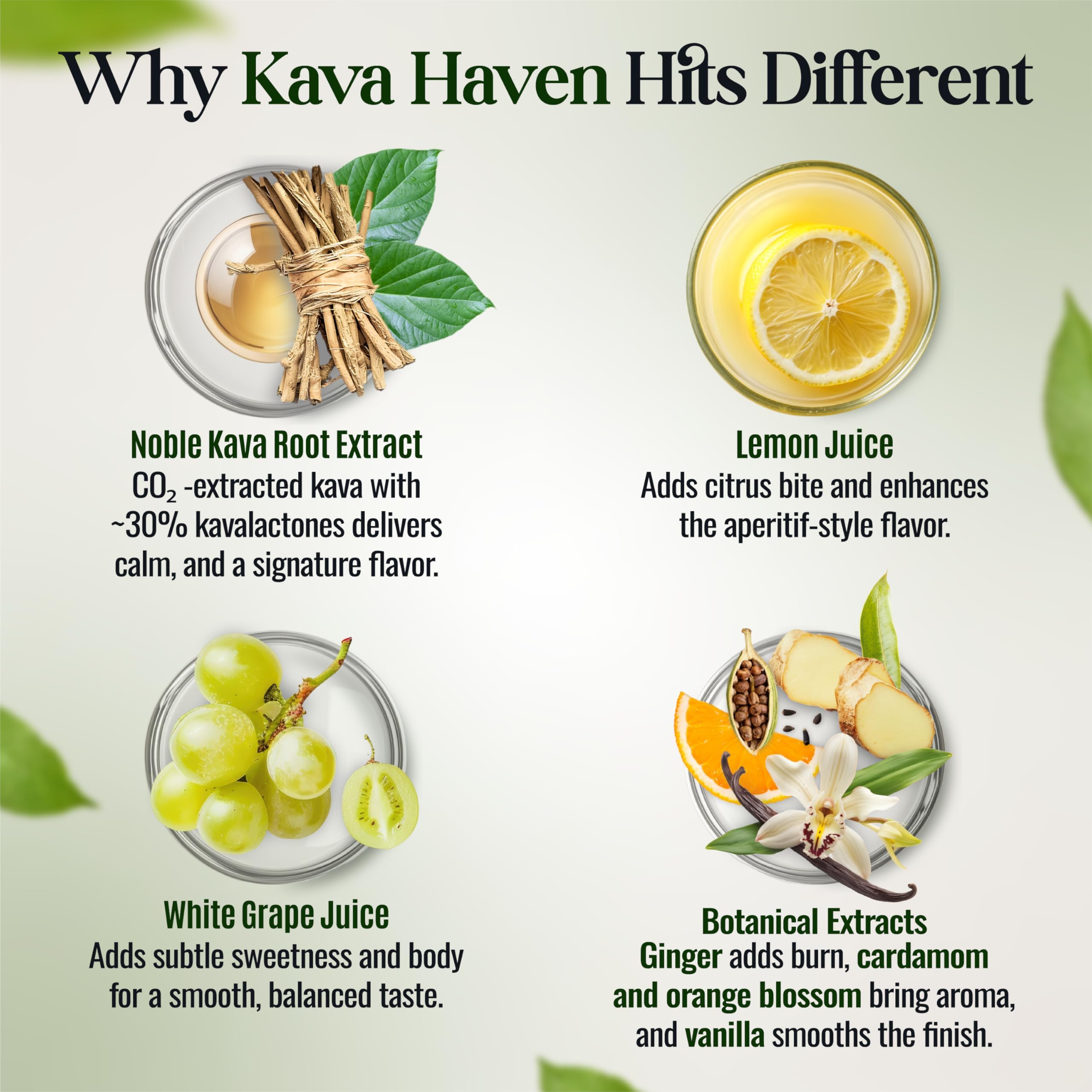 Kava Haven Non Alcoholic Spirit, 750mL Bottle | Kava Kava Drink | Non Alcohol Alternative Spirit for Mixed Drink Recipes | Low Calorie | All Natural