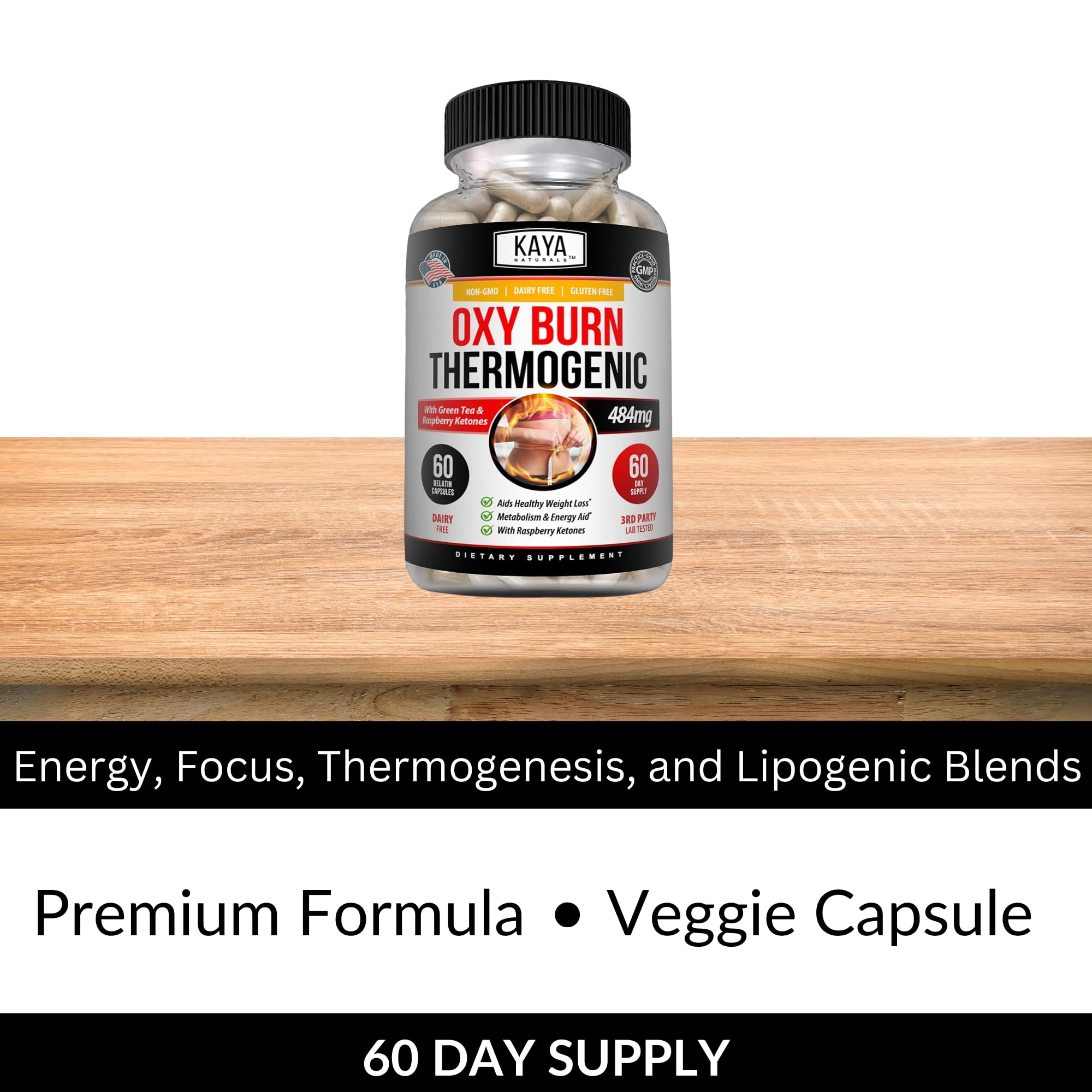 Kaya Naturals Oxy Burn - Weight Loss Pills for Women & Men - Appetite Suppressant Kaya Naturals Au supplements