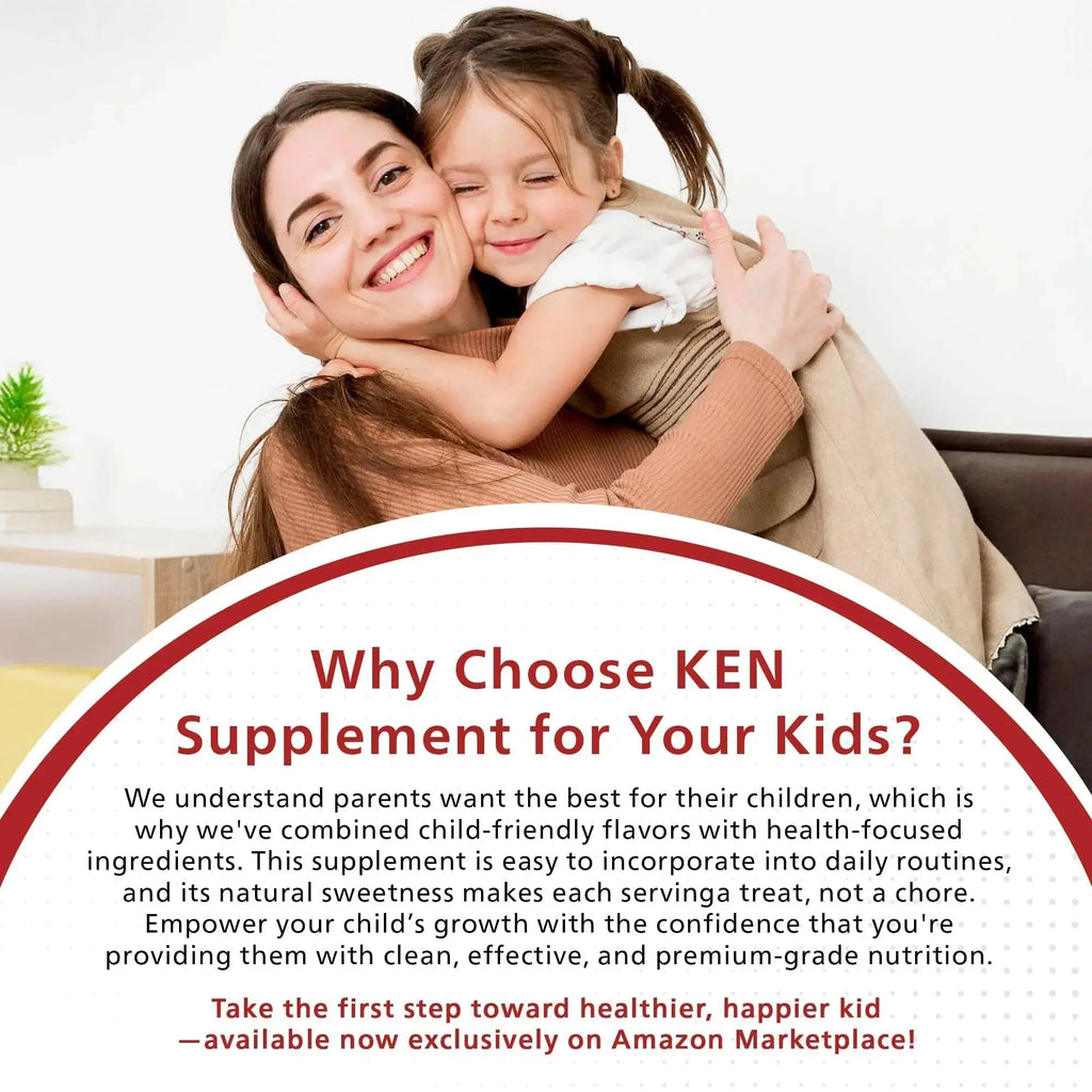 KEN Vitamin D3 K2 with Probiotic for Kids, Sugar-Free Gummies for Calcium Absorption, Bone Support, 5 Billion CFU Probiotics for Gut Balance and Immune Function KEN Au supplements