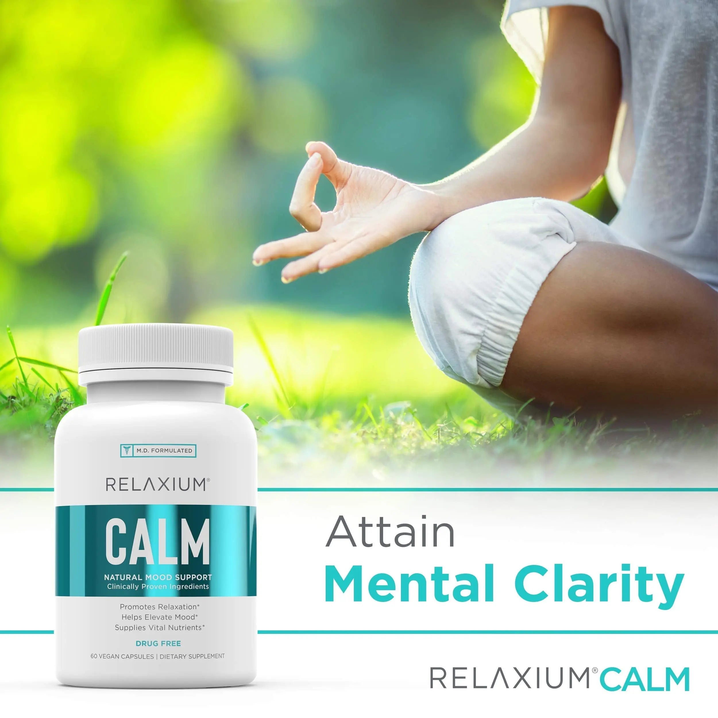 Relaxium Calm, Non-Habit Forming, Stress & Mood Support Supplement Relaxium Au supplements