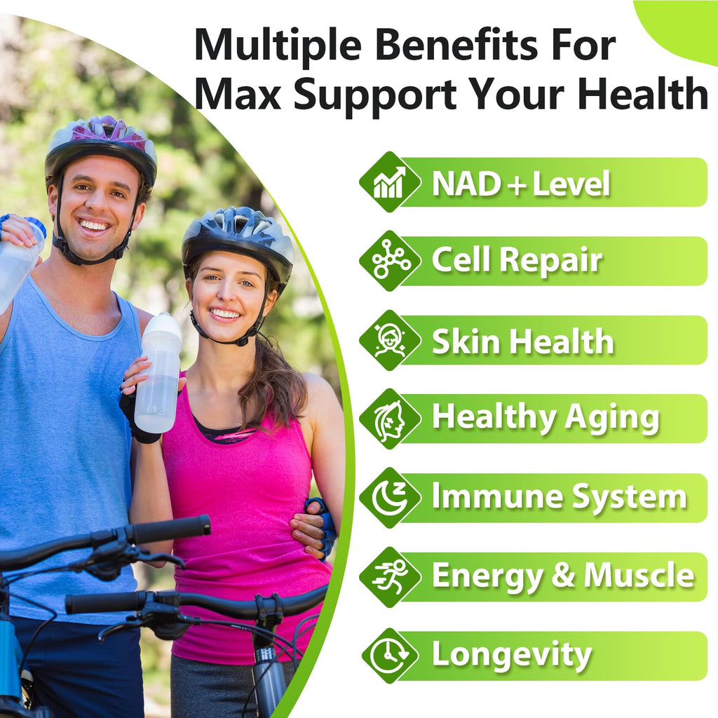 Sublingual NMNH 500mg (Dihydronicotinamide Mononucleotide) (120 Servings, NMNH 500mg per Serving) NAD Supplement to Boost NAD Levels as We Age, for Anti-Aging, Energy, Immunity, Focus - 120 Count Ursinquil Au supplements