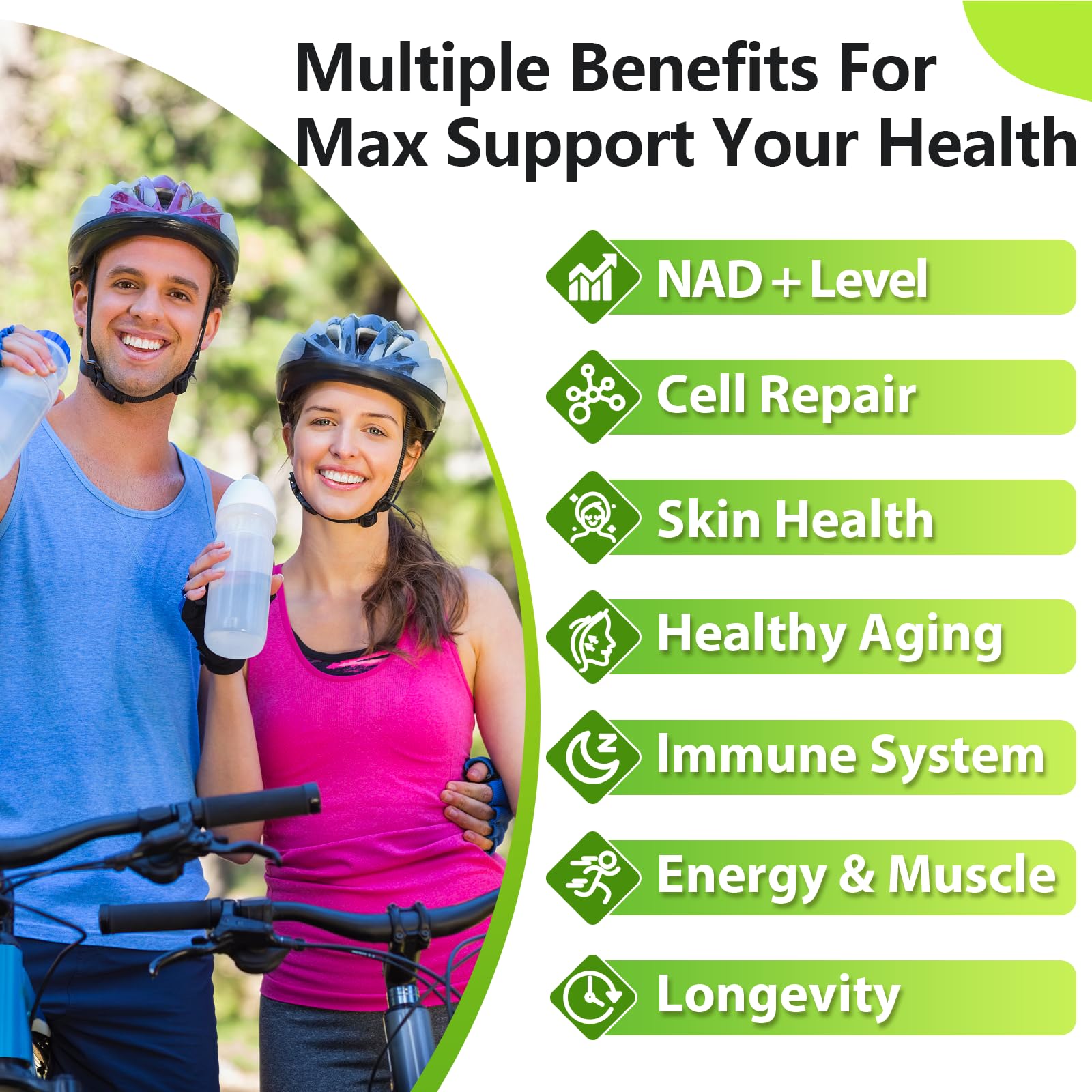 Sublingual NMNH 500mg (Dihydronicotinamide Mononucleotide) (120 Servings, NMNH 500mg per Serving) NAD Supplement to Boost NAD Levels as We Age, for Anti-Aging, Energy, Immunity, Focus - 120 Count Ursinquil Au supplements