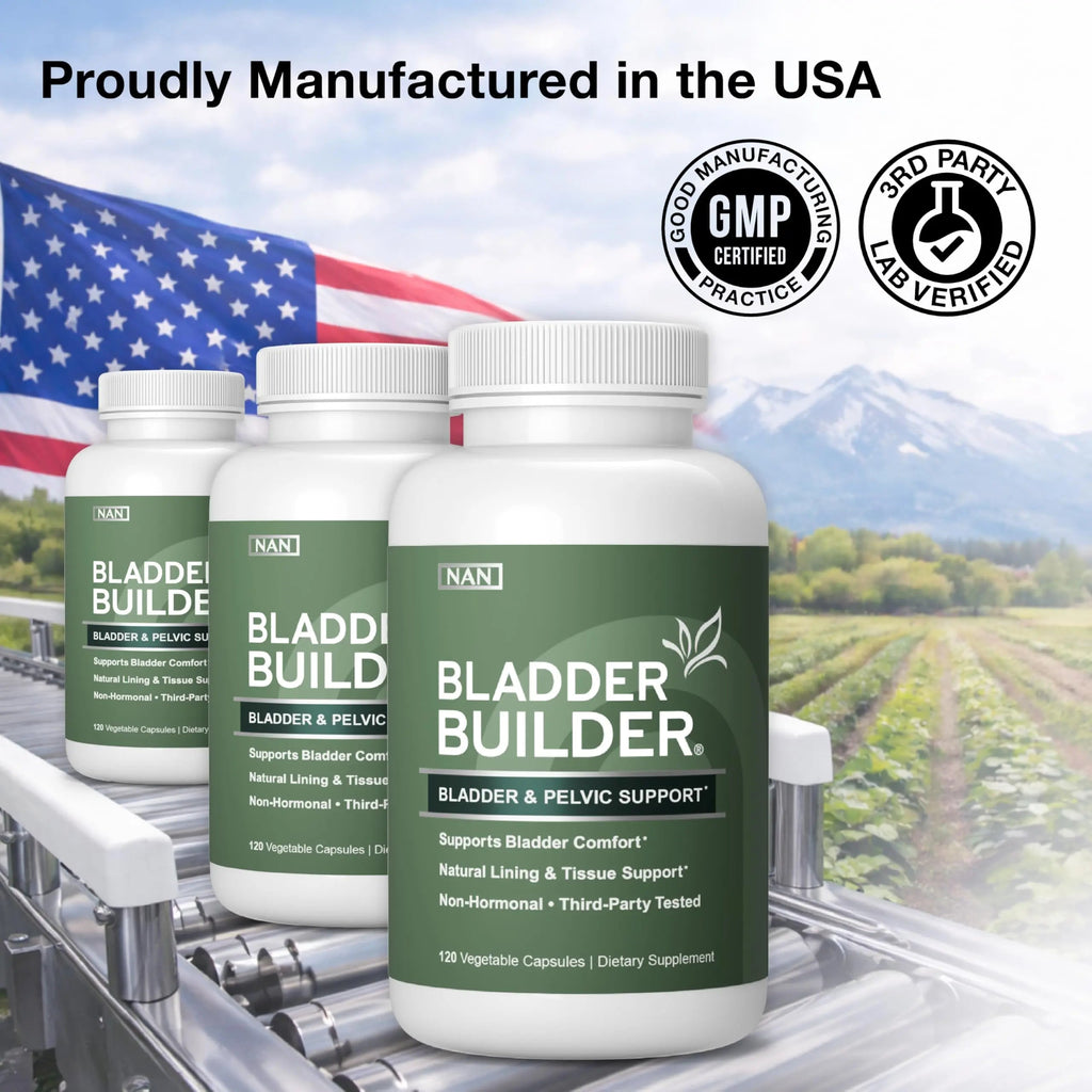 BLADDER BUILDER - Bladder Health Supplement for Bladder Support & Bladder Discomfort – Supports Bladder Lining – 120 Capsules – Made in USA** BLADDER BUILDER Au supplements