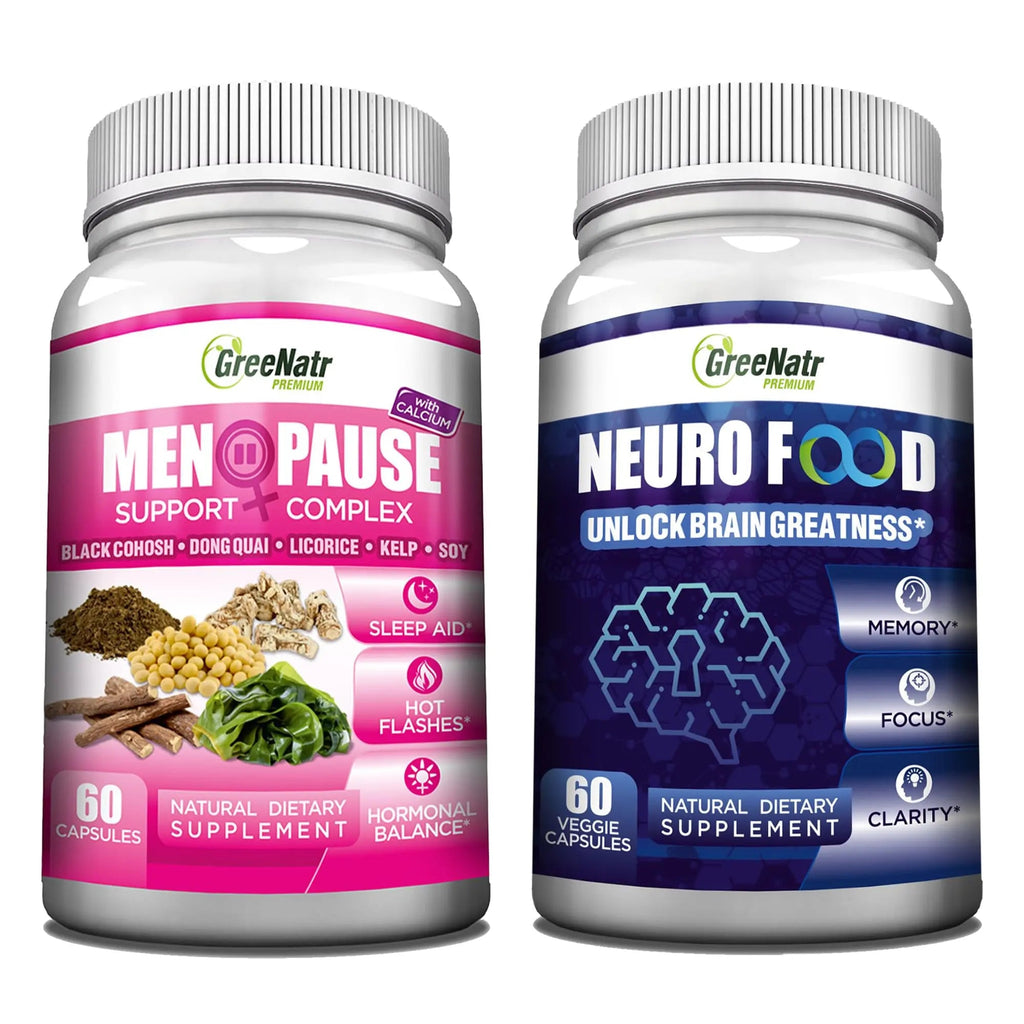GreeNatr Brain Supplement with B12 Vitamin for Enhanced Memory, Energy, Focus, and Clarity GreeNatr Au supplements