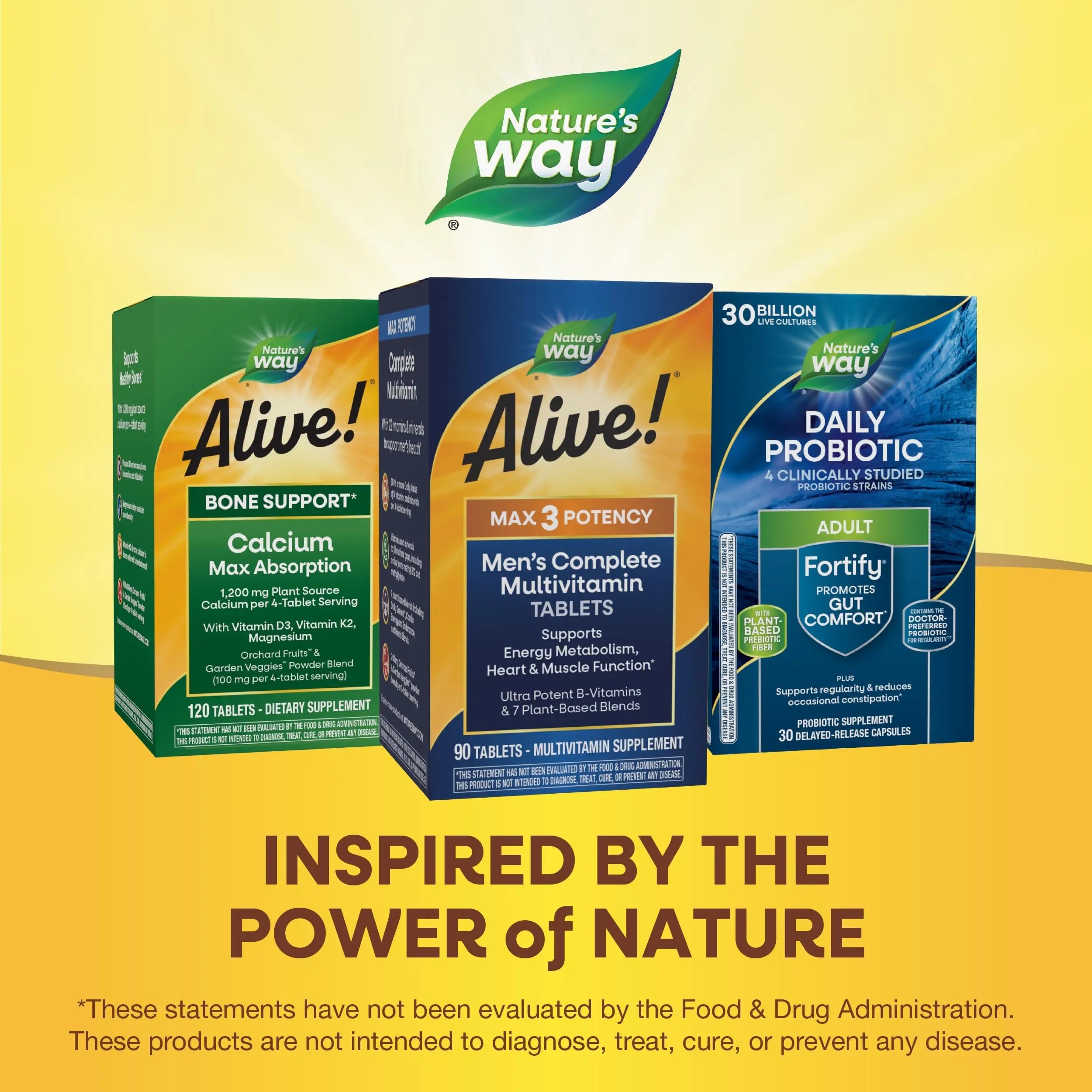 Nature's Way Alive! Men's Multi Vitamin, 90 CT Nature's Way Au supplements