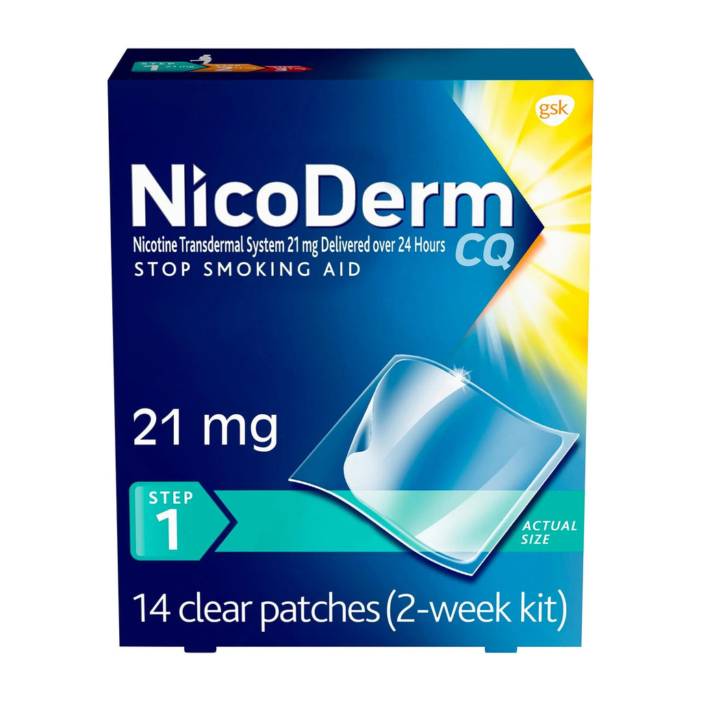 NicoDerm CQ Step 1 Nicotine Patches to Quit Smoking, 21mg, Stop Smoking NicoDerm Au supplements