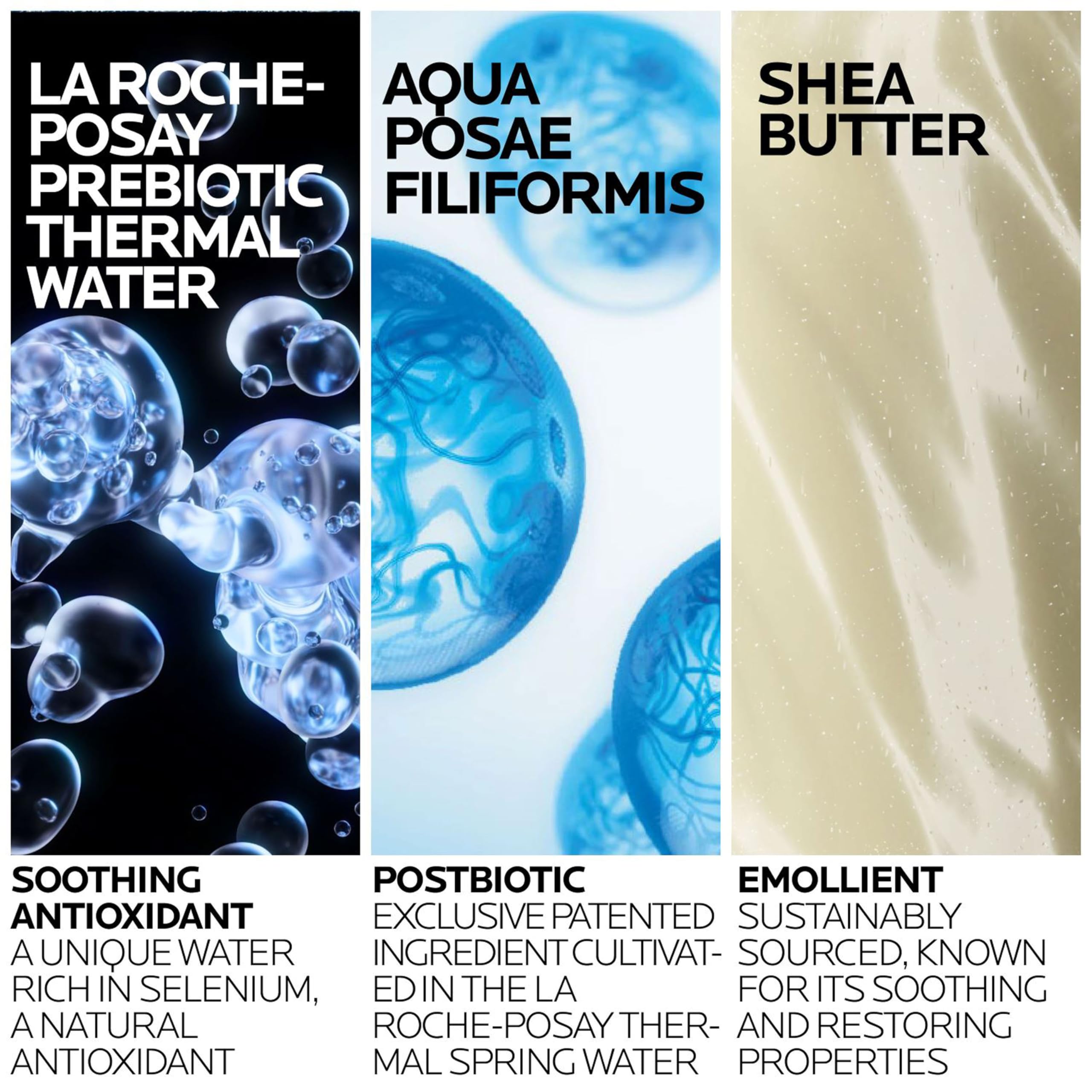 La Roche-Posay Lipikar AP+ Gentle Foaming Moisturizing Wash, Shea Butter + Niacinamide