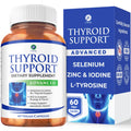 1 Body Thyroid Support Supplement for Women and Men, Selenium with Iodine, Zinc, B12, Ashwagandha and L-Tyrosine, Supports Hormone Health, Energy and Metabolism, 30 Day Supply 1 Body Au supplements