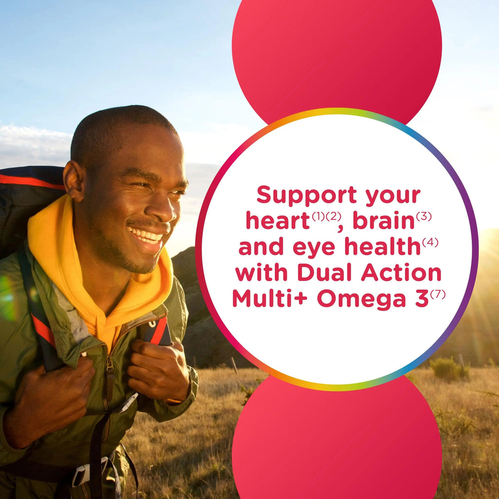 Centrum MultiGummies Multi+ Omega 3 Dual Action, Adult Multivitamin, Multivitamin/Multimineral/Omega 3 Centrum Au supplements