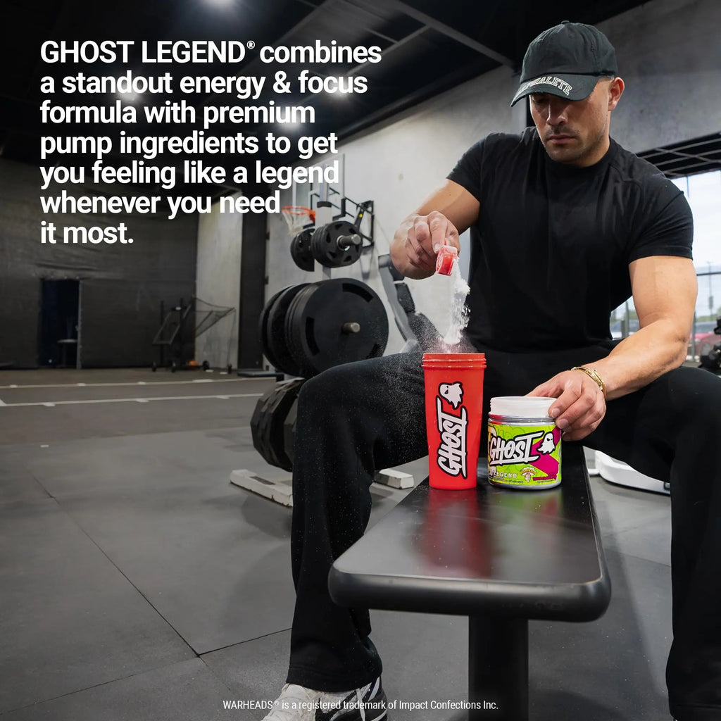 GHOST Legend V3 Pre-Workout Powder, Warheads Sour Watermelon - 30 Servings – Pre GHOST Au supplements