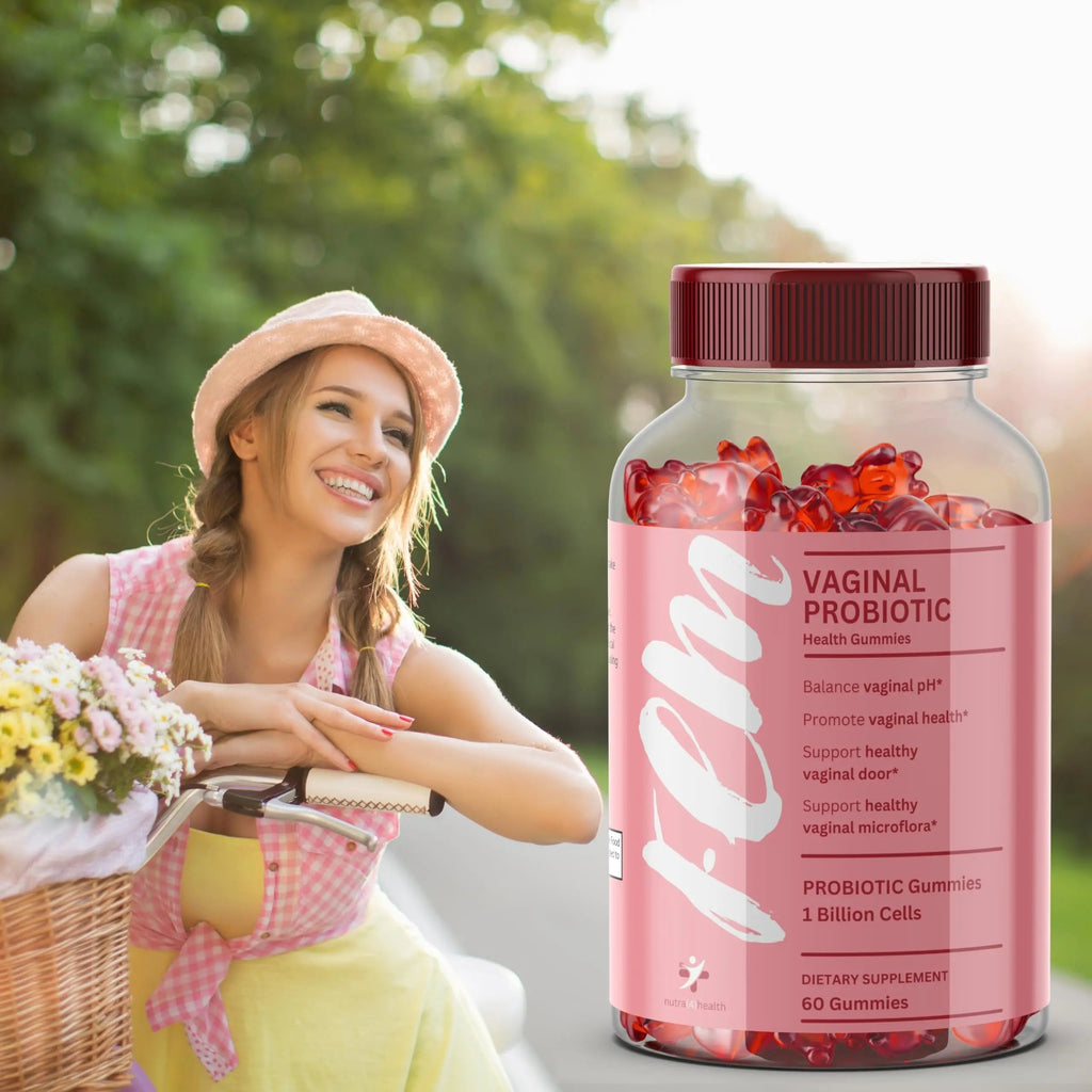 FEM Vaginal Probiotic Gummies for Women - Promotes pH Balance, Healthy Vaginal Odor & Urinary nutra4health Au supplements