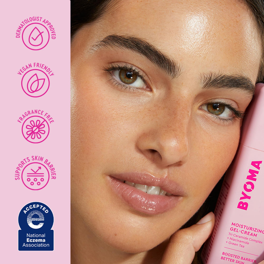 BYOMA Moisturizing Gel Cream - Barrier Repair Cream/Gel Face Lotion with Niacinamide