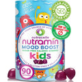 NUTRAMIN Kids Mood Boost Vegan Vitamin Gummy: Calming Magnesium Citrate Supplement for Children with Ashwagandha & Vitamin B Complex to Relax & Focus Nutracelle Au supplements
