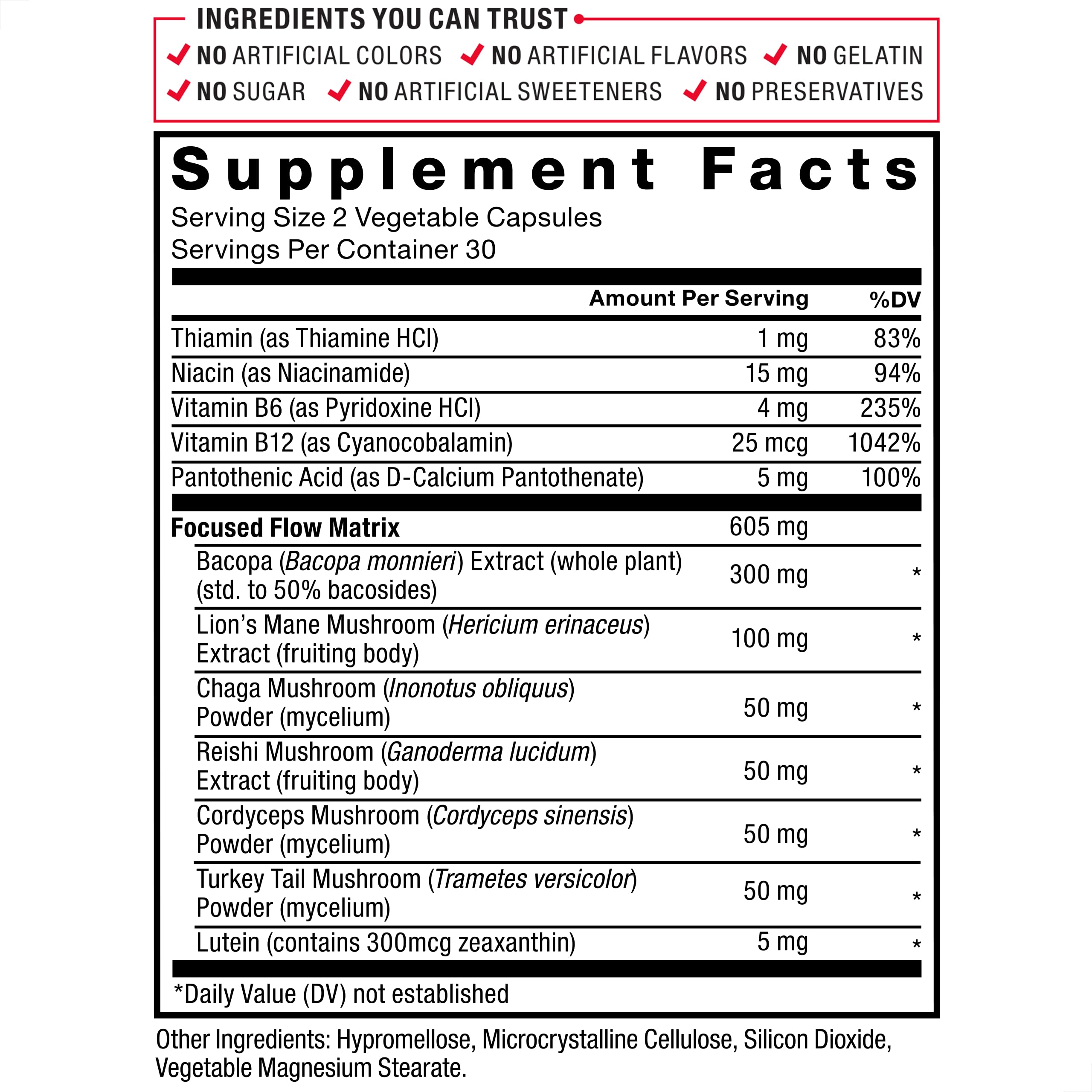 Forebrain Focus Brain Booster, Brain Supplement to Boost Clarity & Concentration, Improve Memory & Sharpness & Productivity, Nootropic Brain Support Supplement, Force Factor, 120 Capsules, Black Force Factor Au supplements