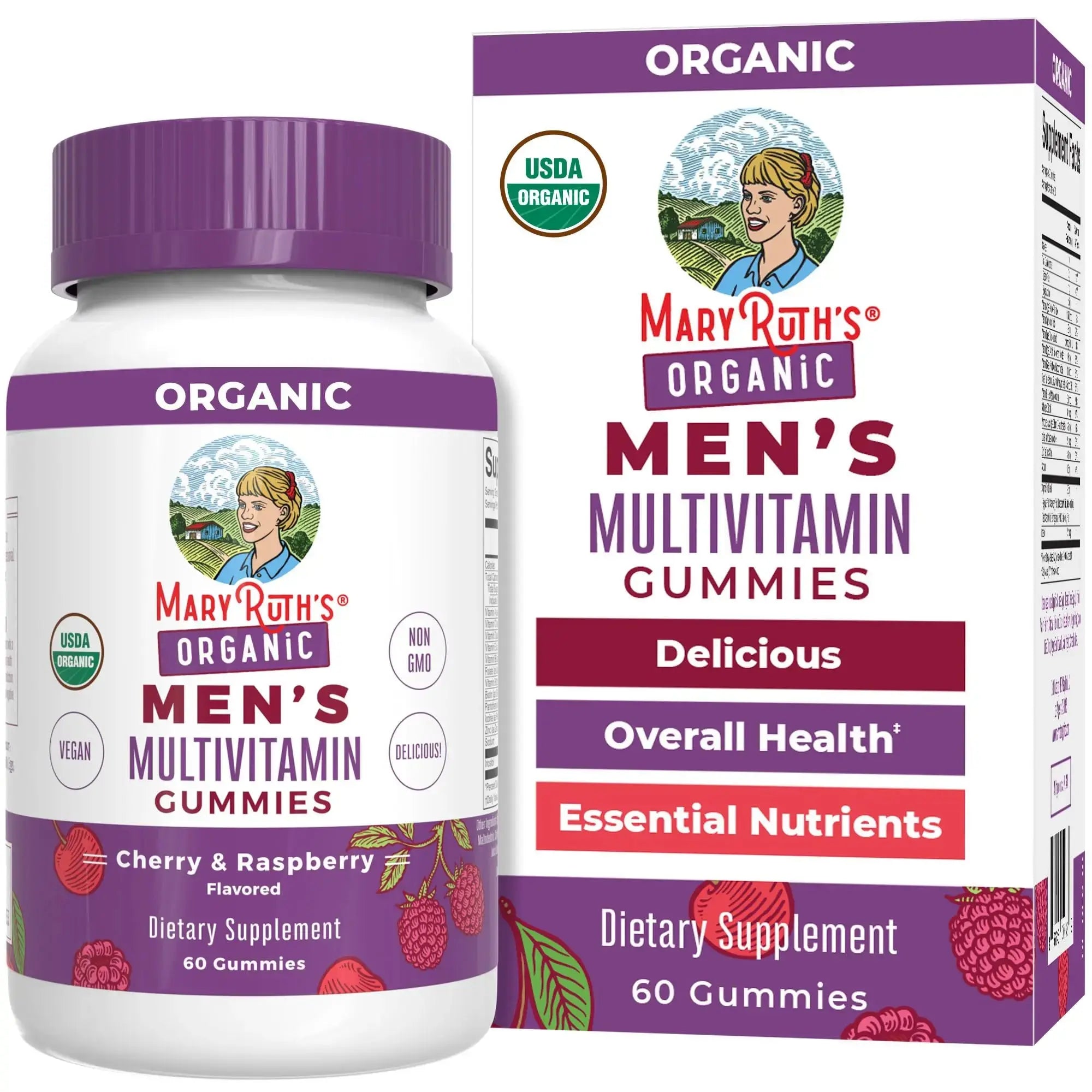 MaryRuth Organics Mens Vitamin Gummy | USDA | Vegan | Daily Multivitamins for Immune Support MaryRuth Organics Au supplements