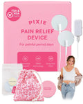 Pixie Period Pain Relief Device - Best PMS Relief Simulator with TENS Technology - Thinnest Wearable Tens Unit - Unnoticeable Under Clothes - Menstrual Cramp Comfort for Feminine Care Pixie Cup Au supplements