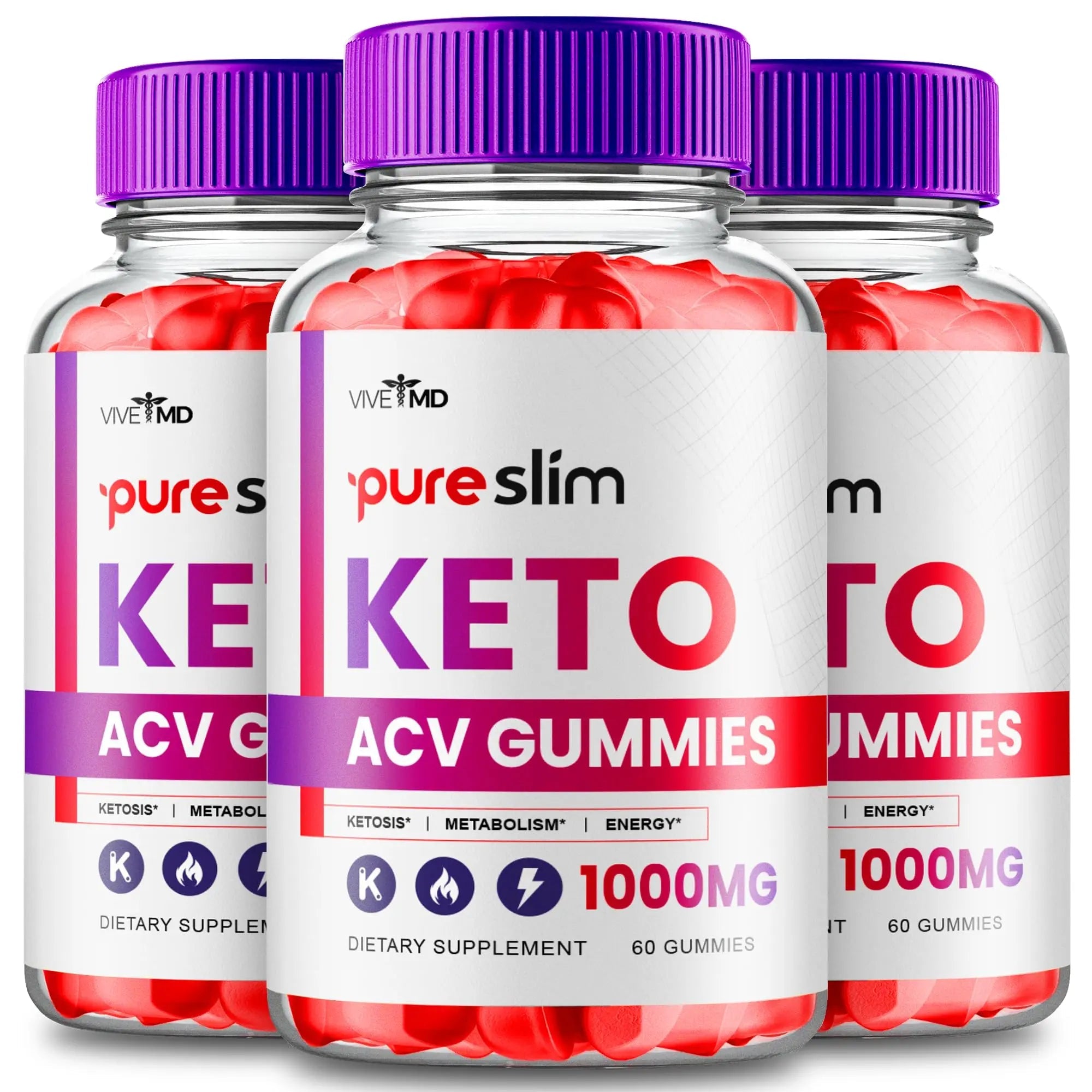 Pure Slim Keto ACV Gummies Supplement - Official Formula - Pure Slim Keto+ACV, Keto Pure VIVE MD Au supplements