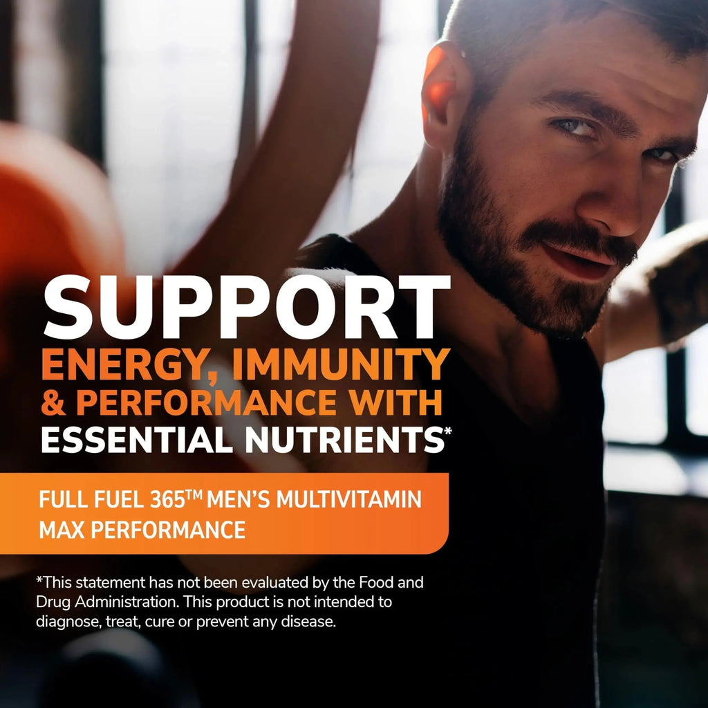 21st Century Full Fuel 365 Active Men’s Multivitamin, 120 Tablets, Daily Vitamins and Minerals for Energy, Muscle Support, Immune Health, No Gluten 21st Century Au supplements