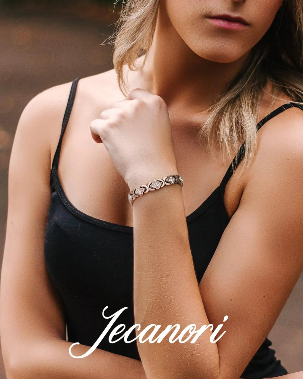 Jecanori Women's Pure Copper Bracelet, Ultra Strength Magnetic Copper Bracelets for Women Jecanori Au supplements