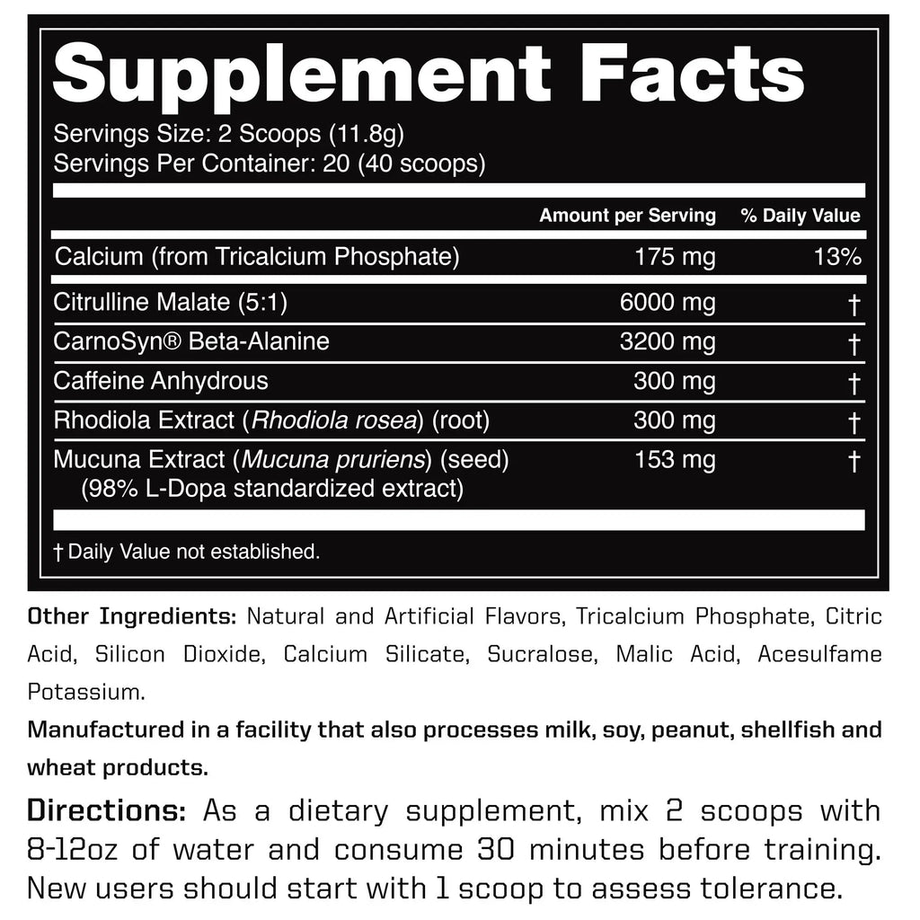 Outwork Nutrition Pre-Workout Supplement with Nootropics - Energy & Mental Focus Outwork Nutrition Au supplements