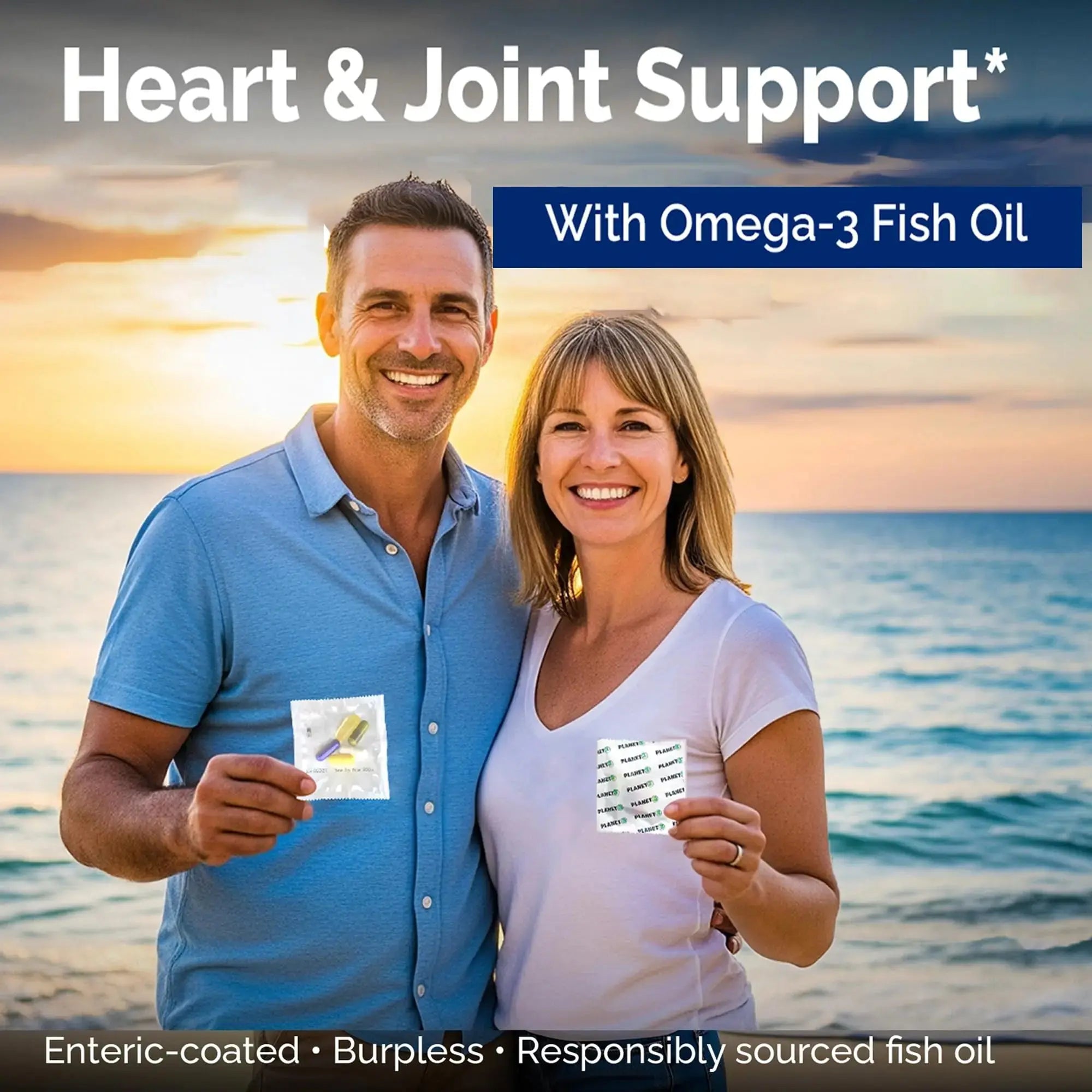 Daily Vitamin Packs for Men & Women – Immune, Energy & Heart Support with Vitamin D3, Omega-3, Probiotics, Methyl B12 & Vitamin C Planet 3 Au supplements